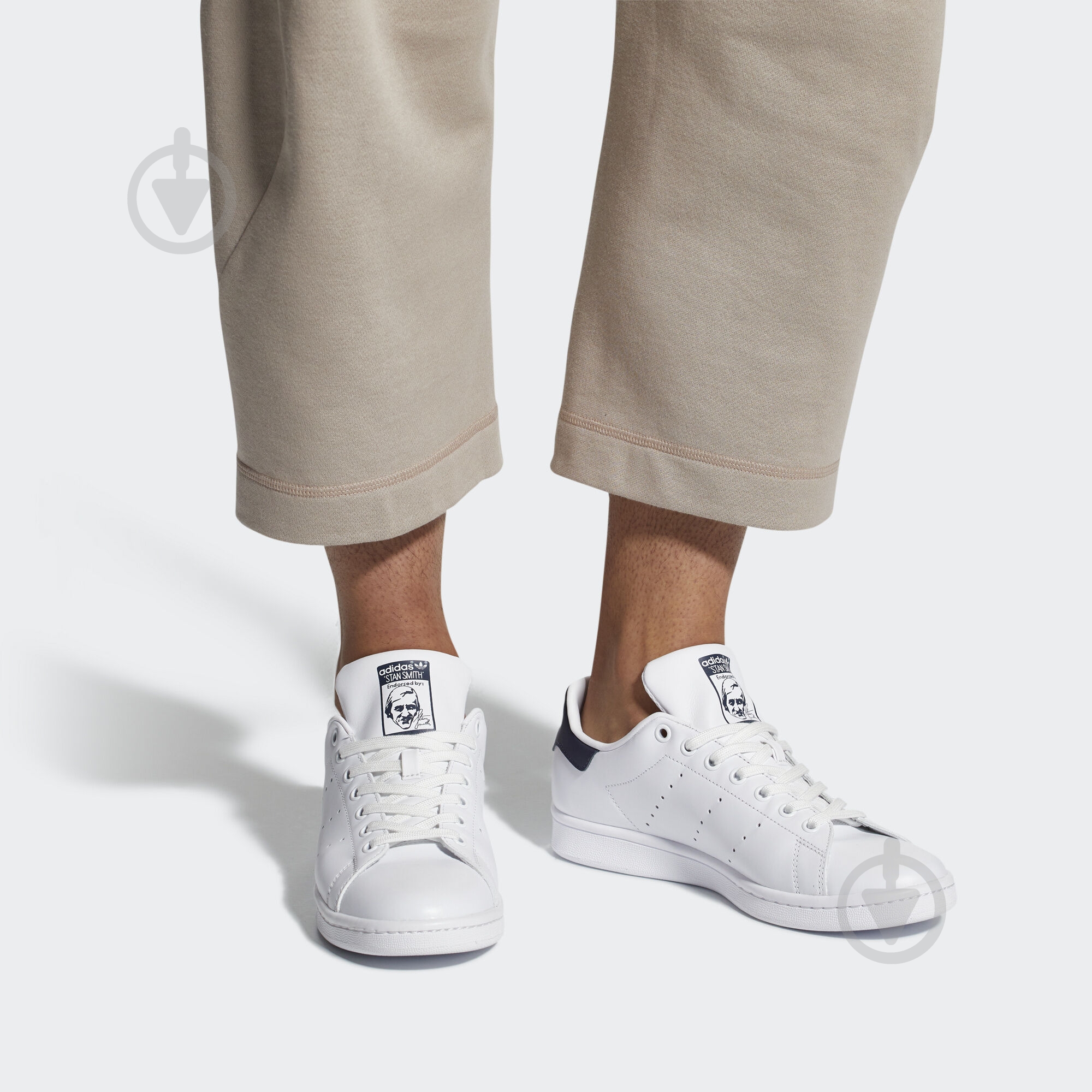 Кроссовки мужские демисезонные Adidas STAN SMITH M20325 р.42 белые - фото 11