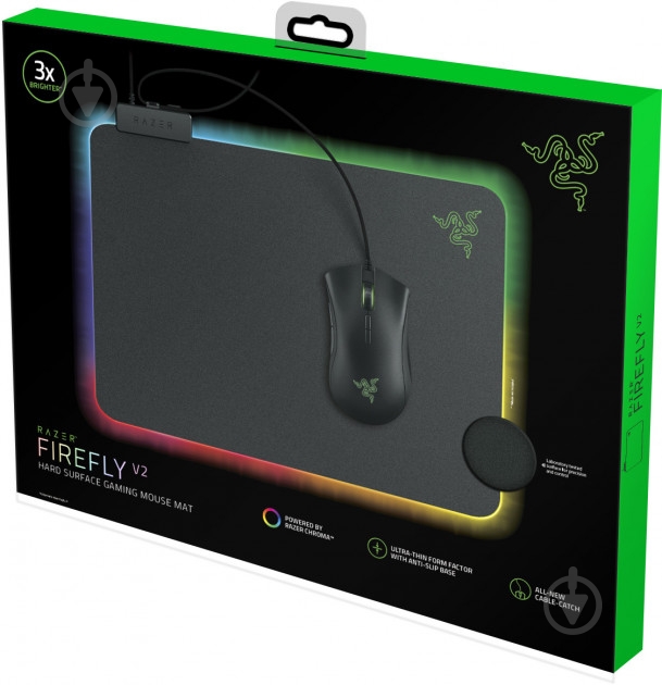 Килимок для миші Razer Firefly V2 (RZ02-03020100-R3M1) - фото 5