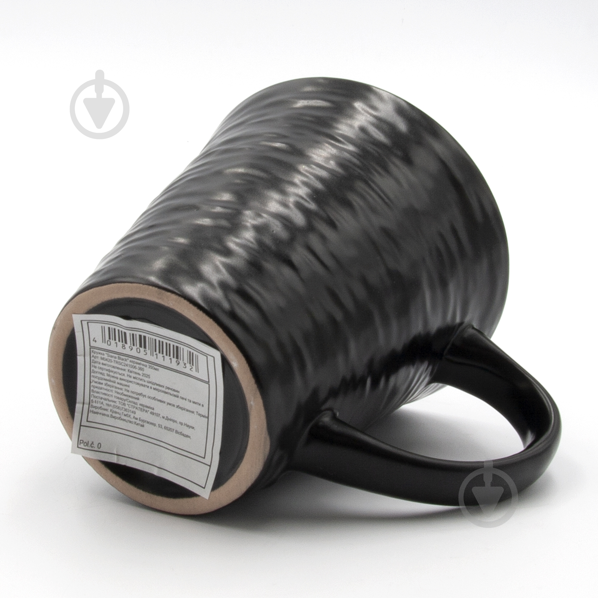 Кухоль Milika Siana Black 350 мл M0420-TRSC241006-360M-B - фото 3 Кухоль Milika Siana Black 350 мл M0420-TRSC241006-360M-B - фото 3