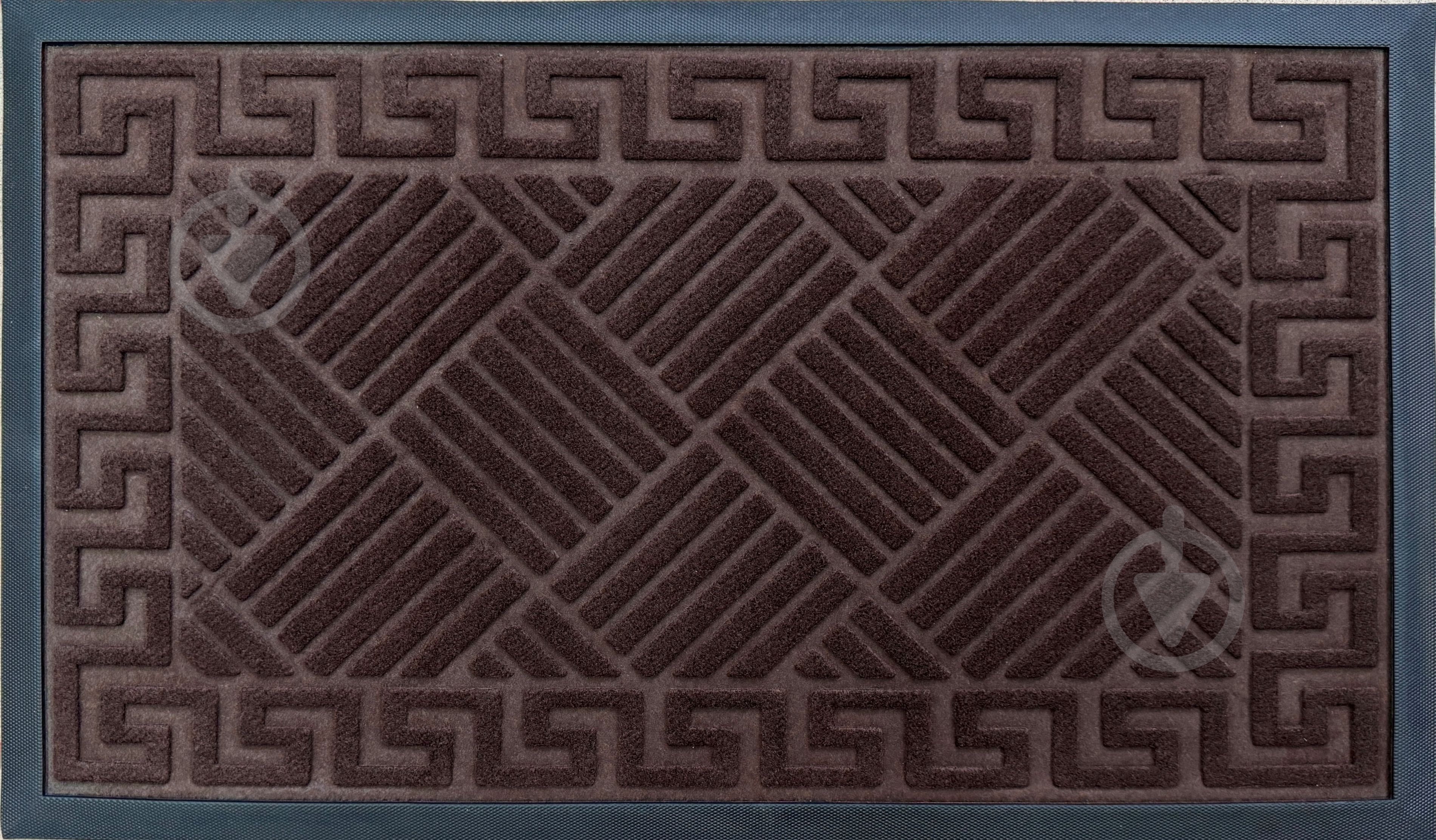 Коврик Relana R26 dark brown 40x60 см - фото 1