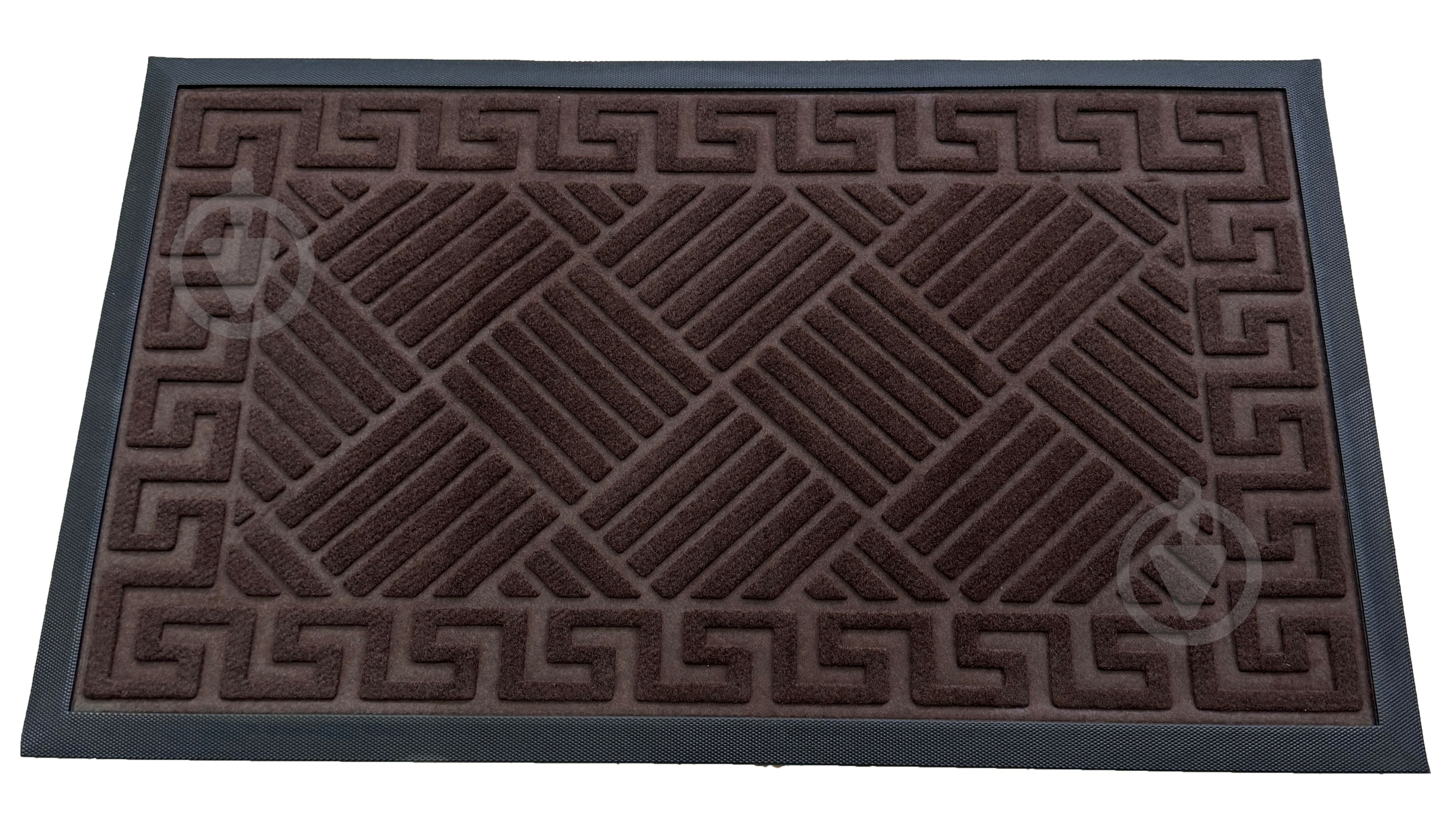 Коврик Relana R26 dark brown 40x60 см - фото 3