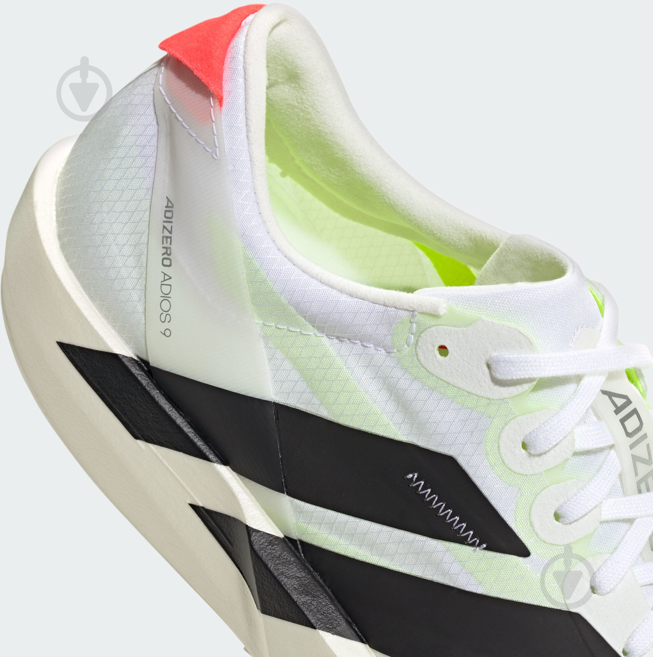 Кросівки жіночі Adidas ADIZERO ADIOS 9 W IF9418 р.38 білі - фото 8 Кросівки жіночі Adidas ADIZERO ADIOS 9 W IF9418 р.38 білі - фото 8