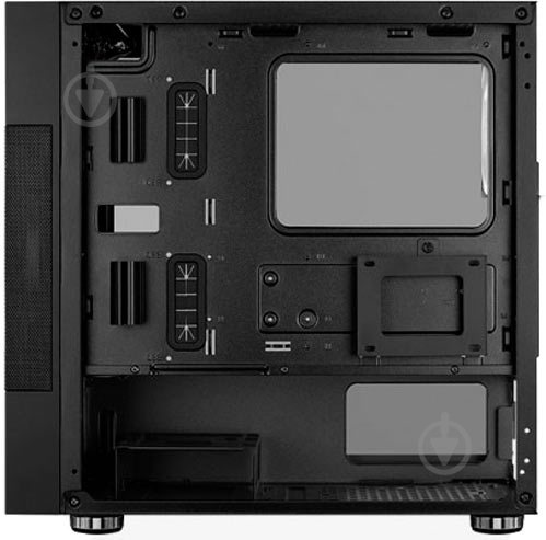 Корпус AeroCool Atomic-G-BK-v1 Black - фото 8