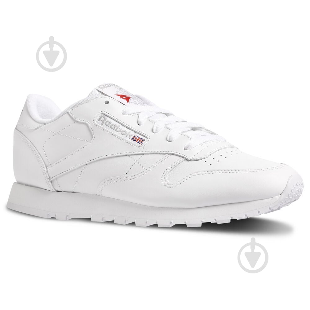 Кроссовки женские демисезонные Reebok CL LTHR 2232 р.37 белые - фото 1 Кроссовки женские демисезонные Reebok CL LTHR 2232 р.37 белые - фото 1