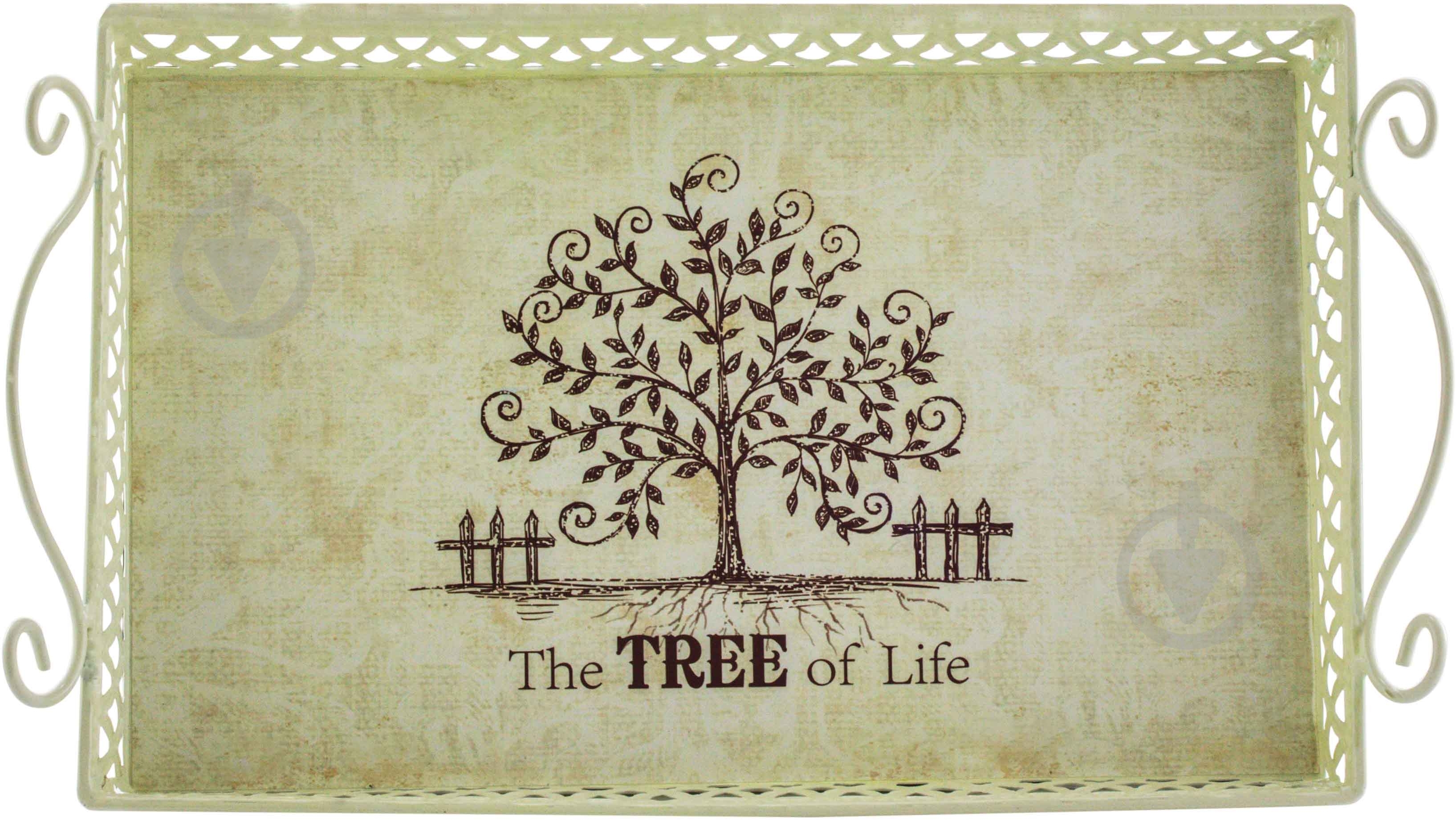Поднос Family Tree 33x21x4 см W3692M - фото 1 Поднос Family Tree 33x21x4 см W3692M - фото 1
