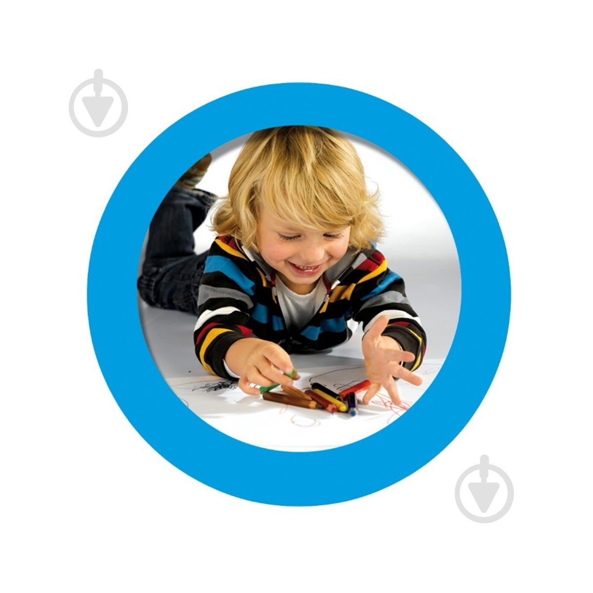 Олівці воскові My first Веселка 14416S SES - фото 3