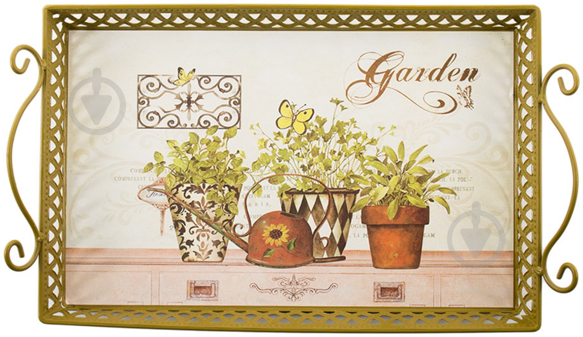 Таця Garden 30x19x4 см W3692S - фото 1 Таця Garden 30x19x4 см W3692S - фото 1