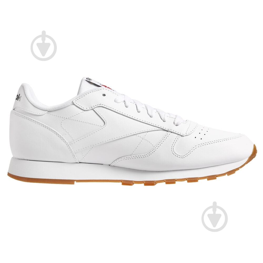Кроссовки мужские демисезонные Reebok CL LTHR 49799 р.43 белые - фото 3 Кроссовки мужские демисезонные Reebok CL LTHR 49799 р.43 белые - фото 3