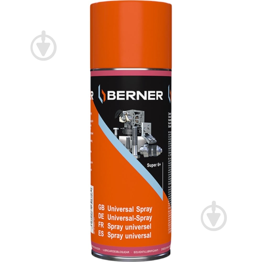 Спрей универсальный Berner Super 6+ 400 мл - фото 1