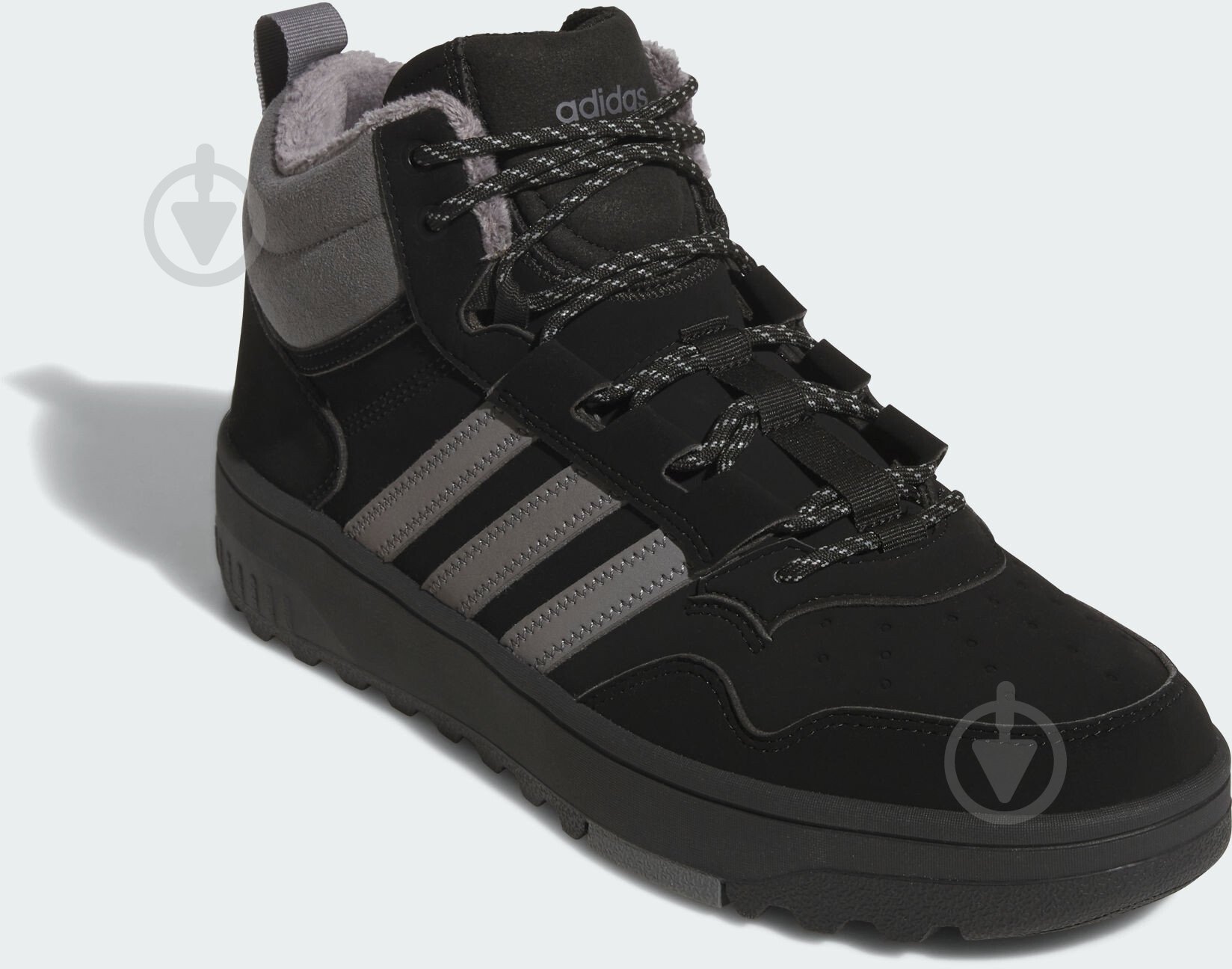 Черевики Adidas Hoops 4.0 Mid Winte JQ5361 р.44 чорний - фото 3 Черевики Adidas Hoops 4.0 Mid Winte JQ5361 р.44 чорний - фото 3