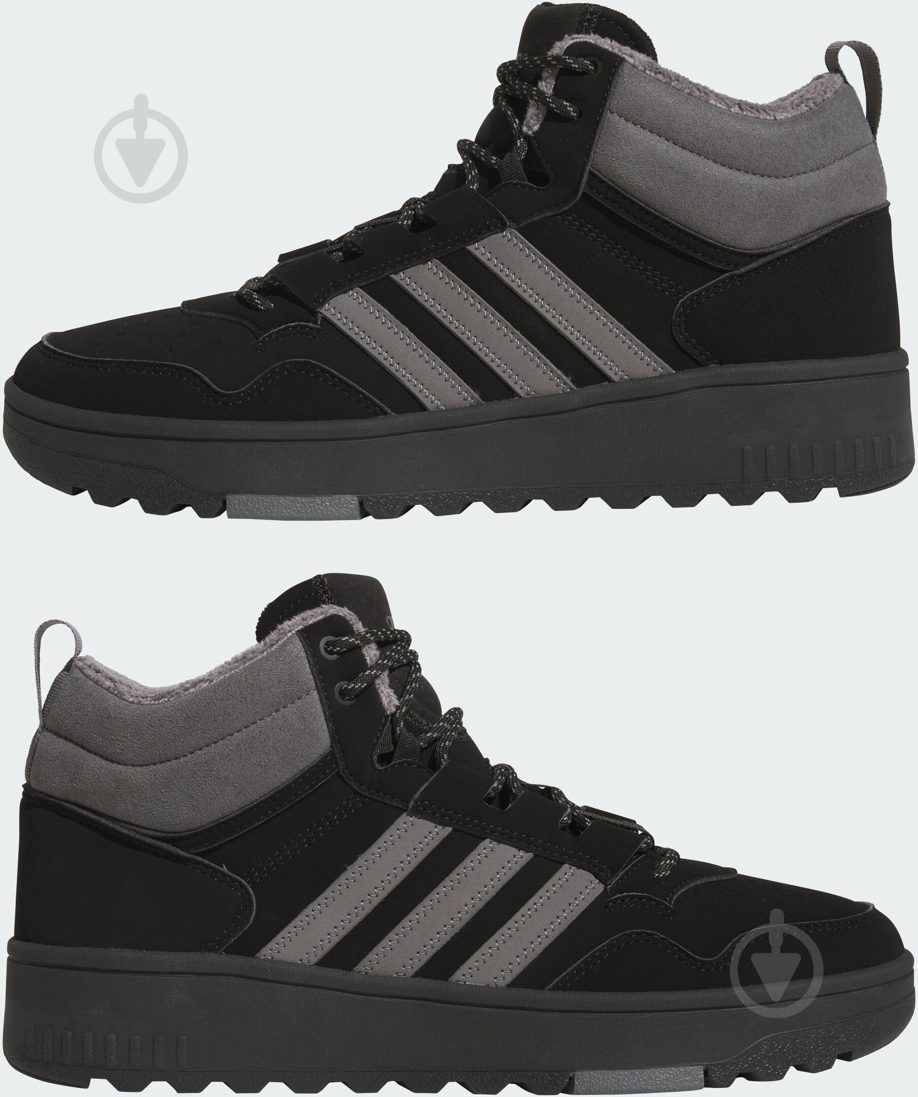 Черевики Adidas Hoops 4.0 Mid Winte JQ5361 р.44 чорний - фото 5 Черевики Adidas Hoops 4.0 Mid Winte JQ5361 р.44 чорний - фото 5