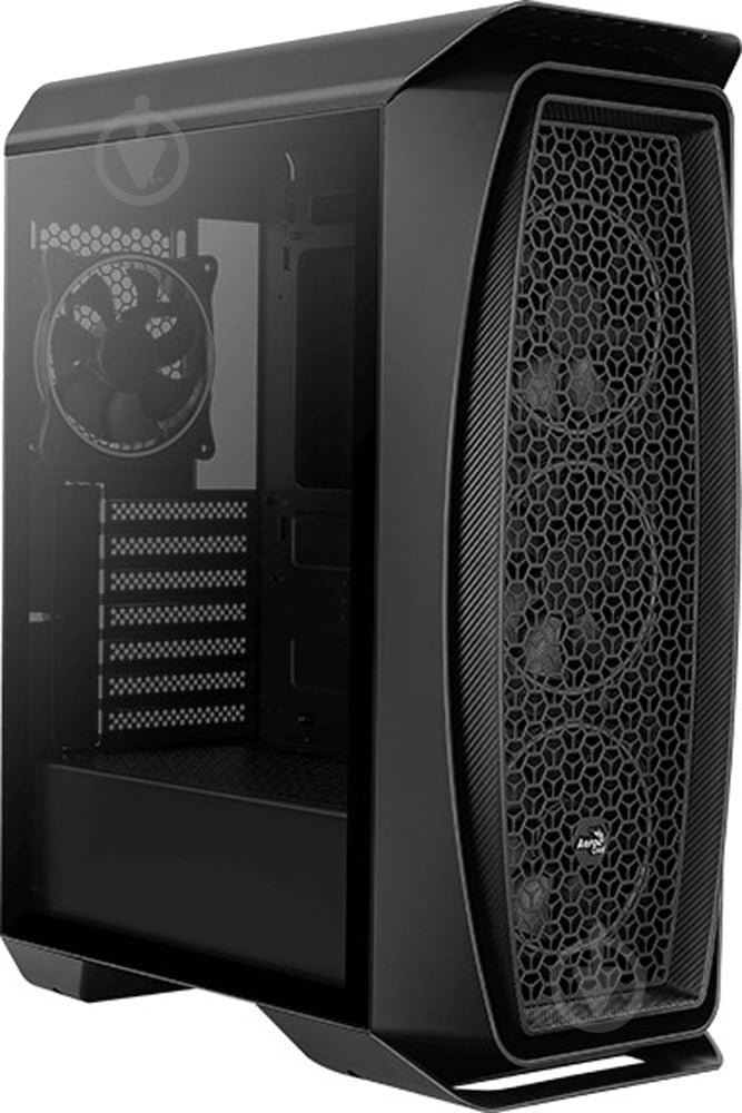 Корпус AeroCool Aero One Eclipse АRGB Tempered Glass Black (AeroOneEclipse-GBKV1) - фото 2 Корпус AeroCool Aero One Eclipse АRGB Tempered Glass Black (AeroOneEclipse-GBKV1) - фото 2
