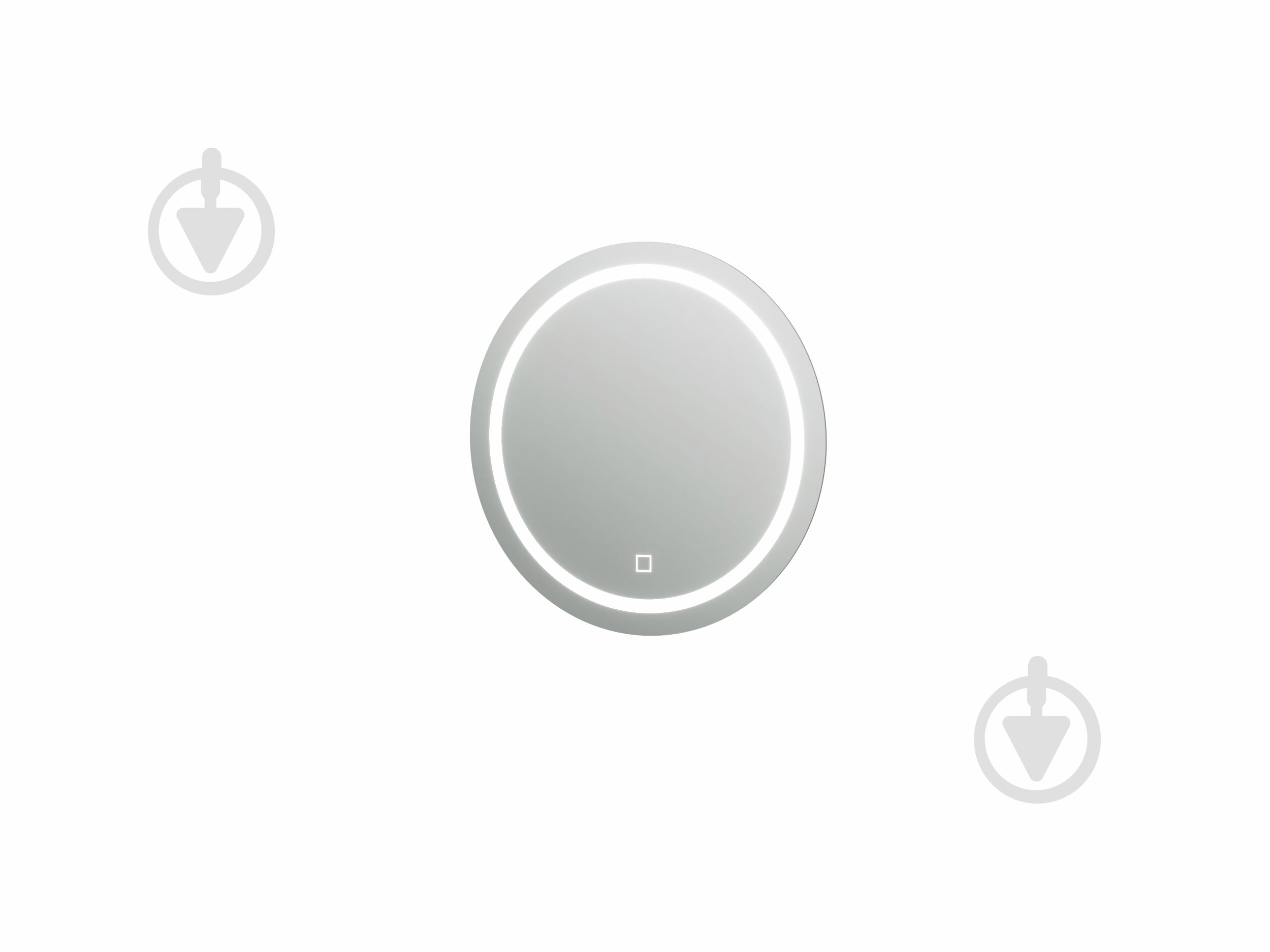 Зеркало ЮВЕНТА LED Murano с сенсором (Round) d 600 мм MrMR-60 - фото 2