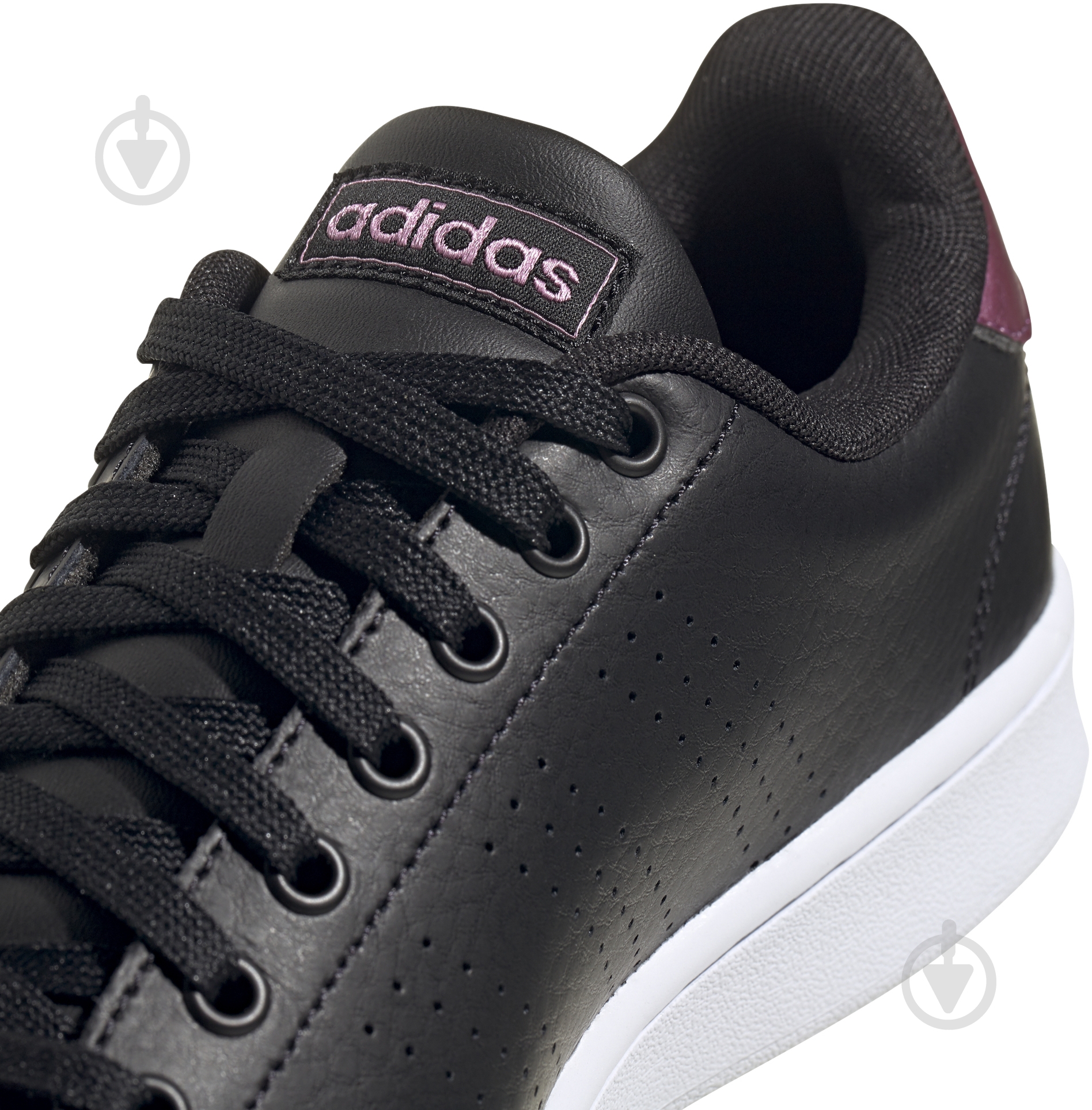 Кросівки жіночі зимові Adidas ADVANTAGE FW0966 р.37 1/3 чорні - фото 7