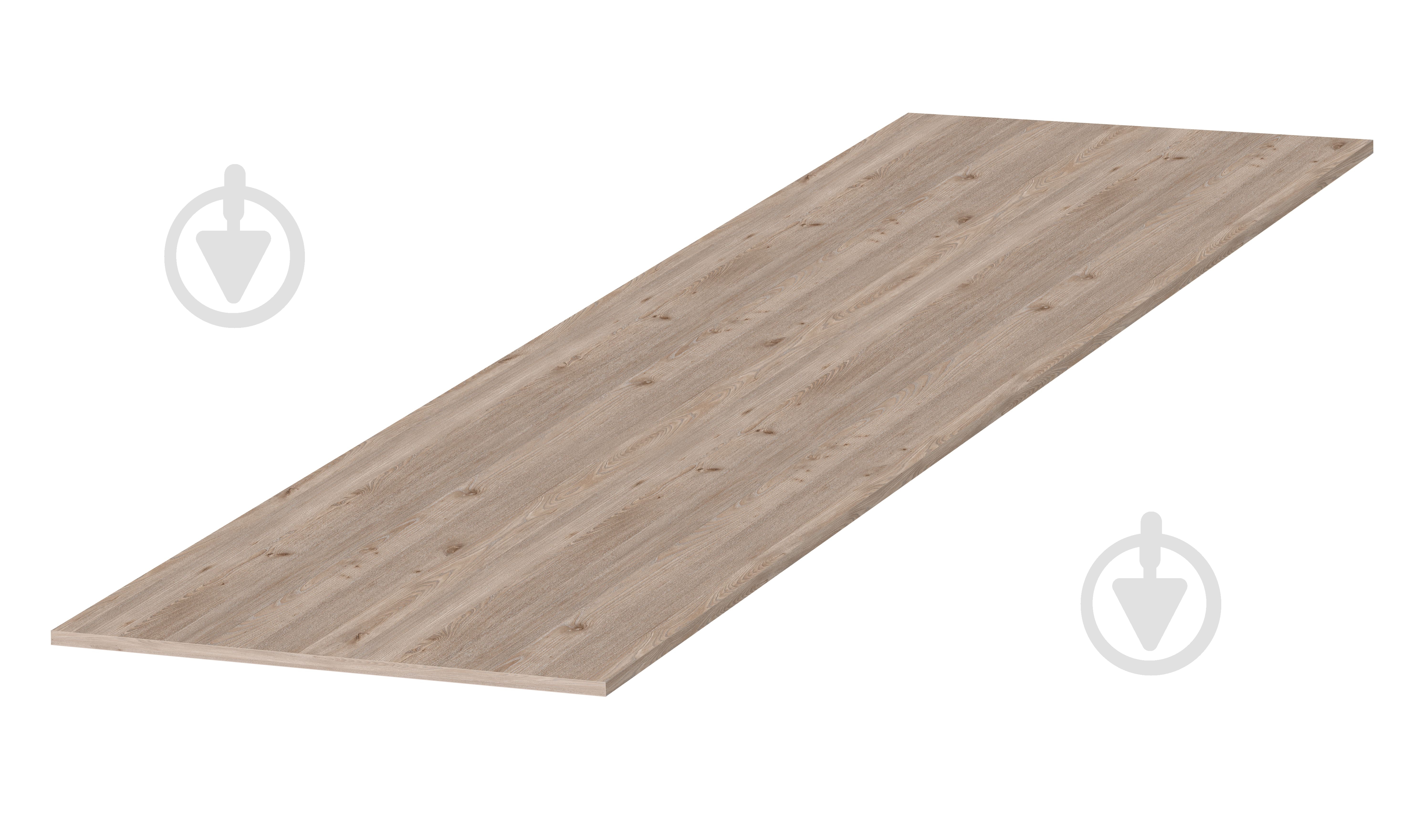 Полка LuxeForm ЛДСП 600x2400x16 мм дуб нельсон - фото 1