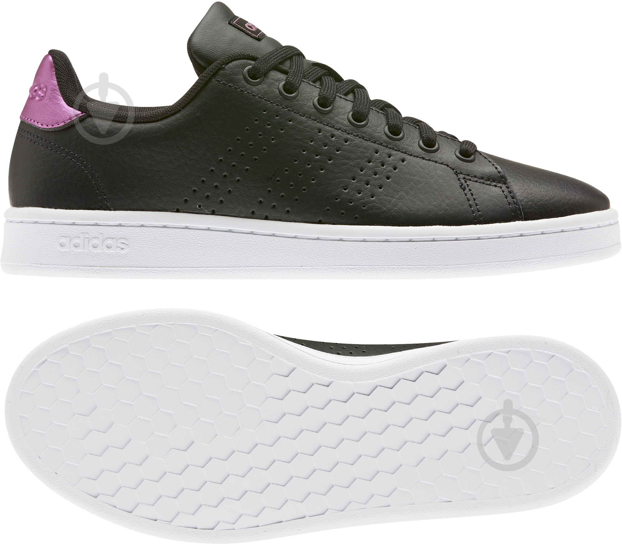 Кроссовки женские зимние Adidas ADVANTAGE FW0966 р.38 2/3 черные - фото 11