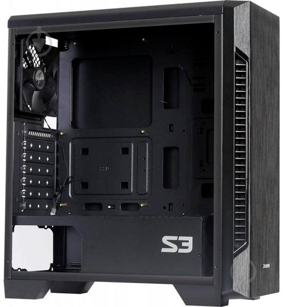 Корпус Zalman S3 TG Black - фото 4 Корпус Zalman S3 TG Black - фото 4