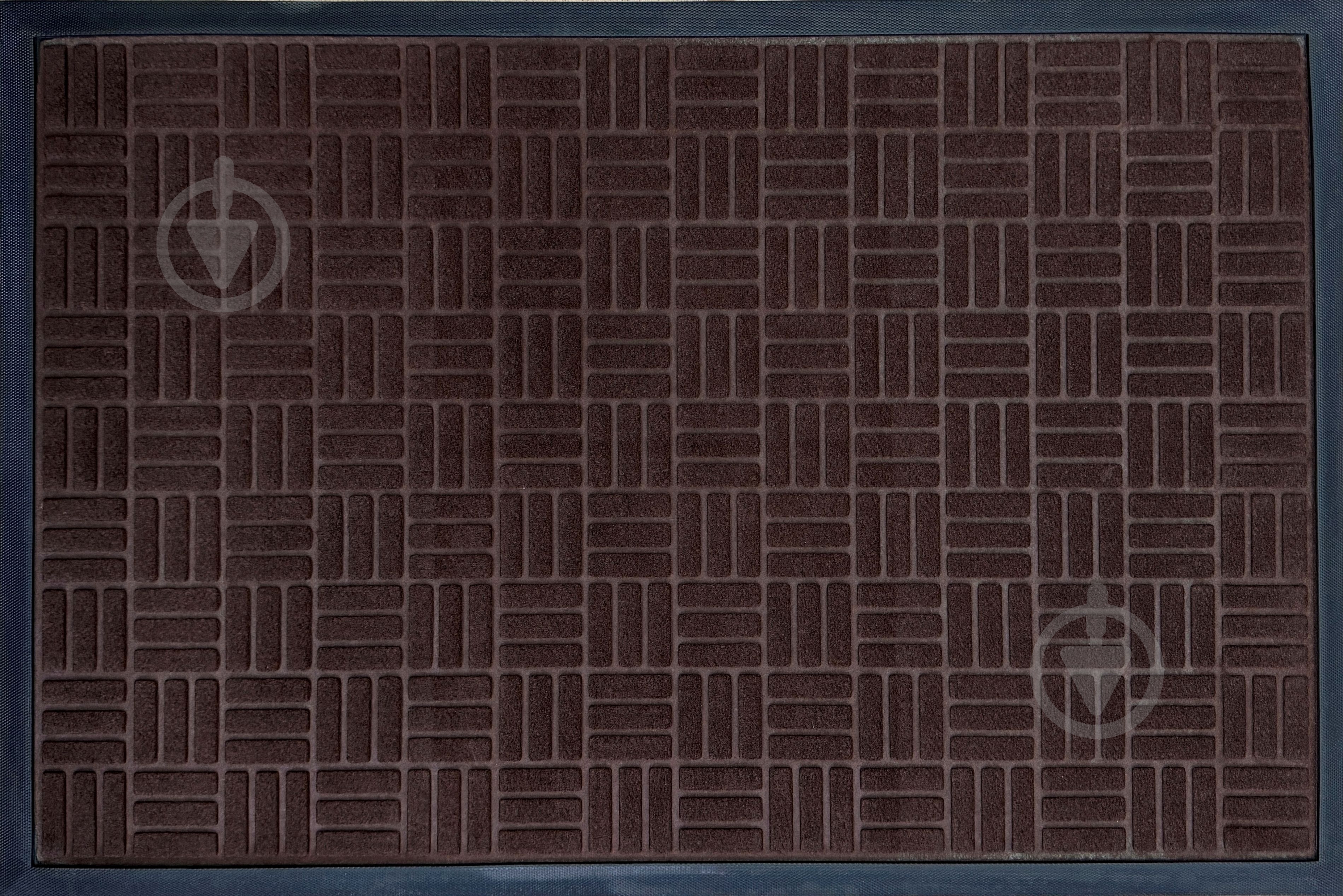 Коврик Relana R22 dark brown 60x90 см - фото 1
