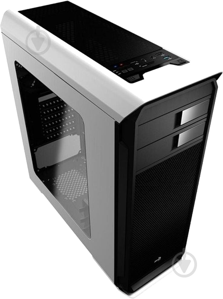 Корпус AeroCool Aero-500 Window White (ACCM-PA02011.21) - фото 2 Корпус AeroCool Aero-500 Window White (ACCM-PA02011.21) - фото 2