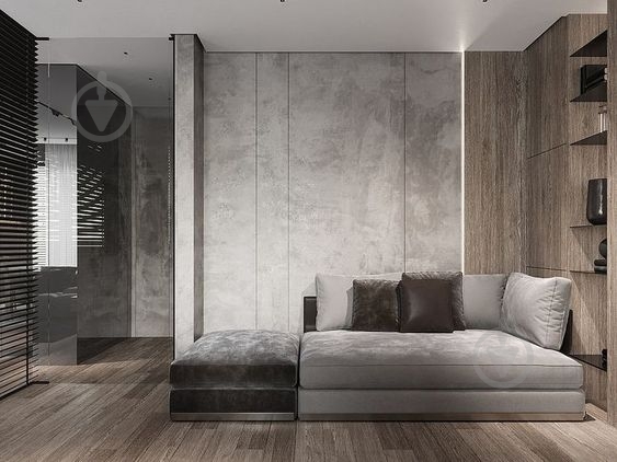 Декоративна штукатурка моделювальна Ircom Decor Танамі 3,5 кг срібний - фото 4