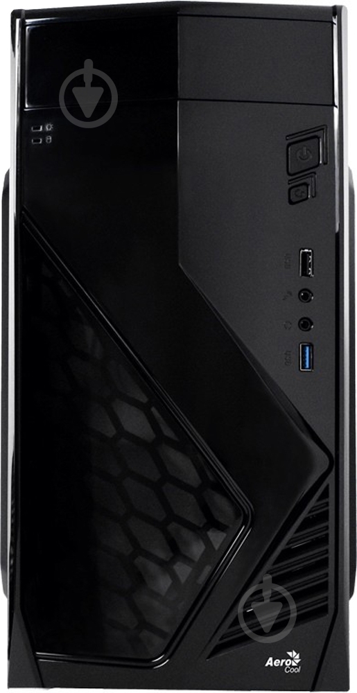 Корпус AeroCool PGS CS-102 Black (CS-102) - фото 4