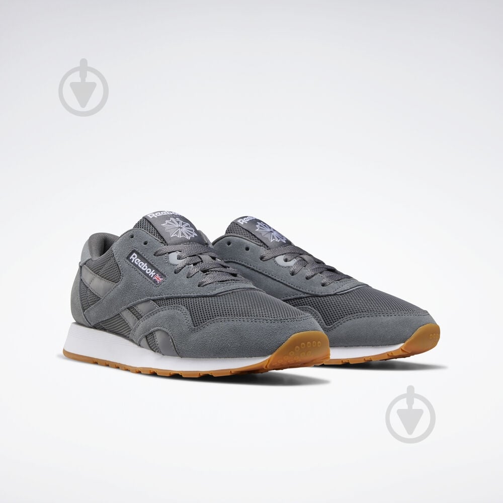 Кроссовки мужские демисезонные Reebok CL NYLON MU EF3278 р.42 серые - фото 3