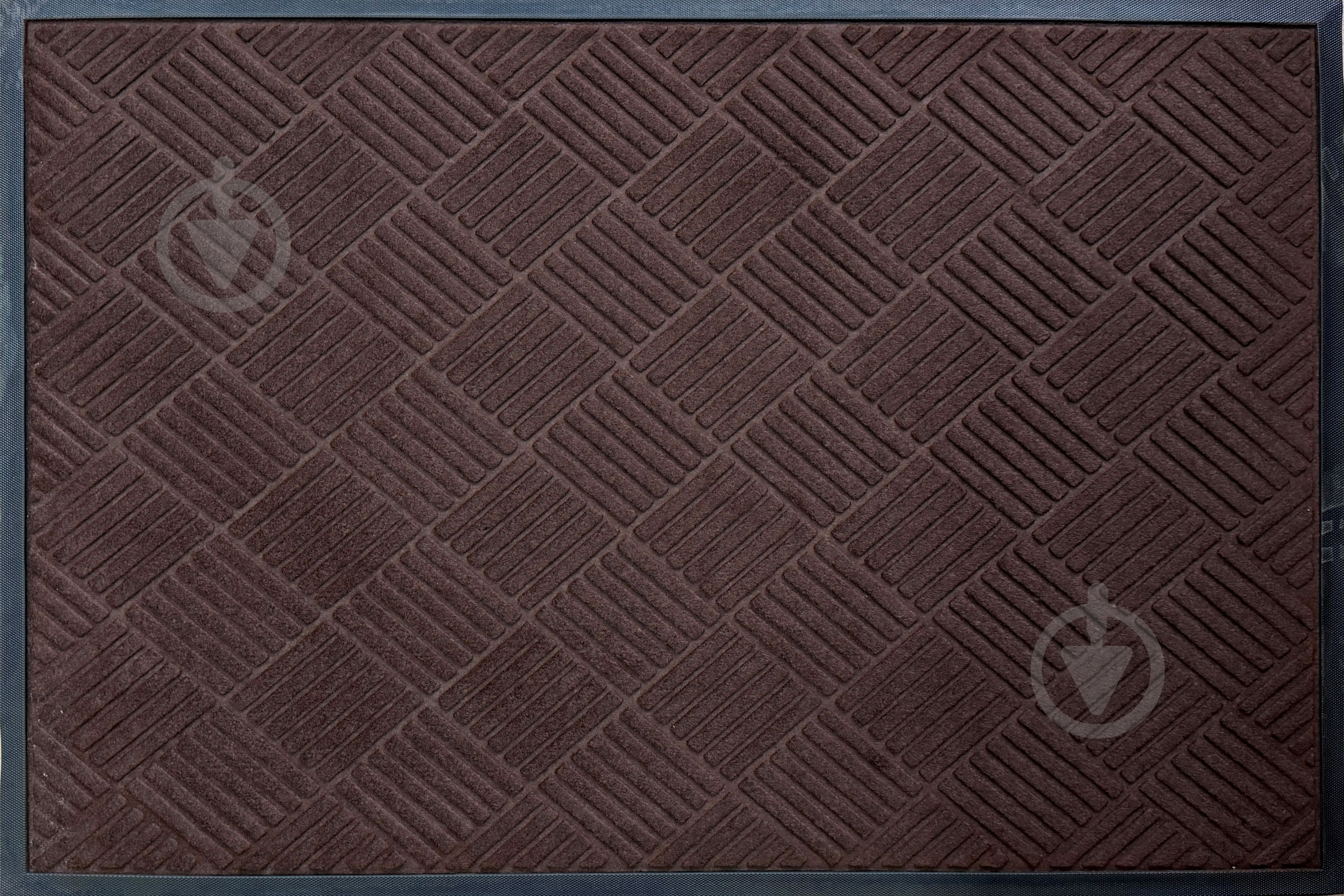 Коврик Relana R23 dark brown 80x120 см - фото 1