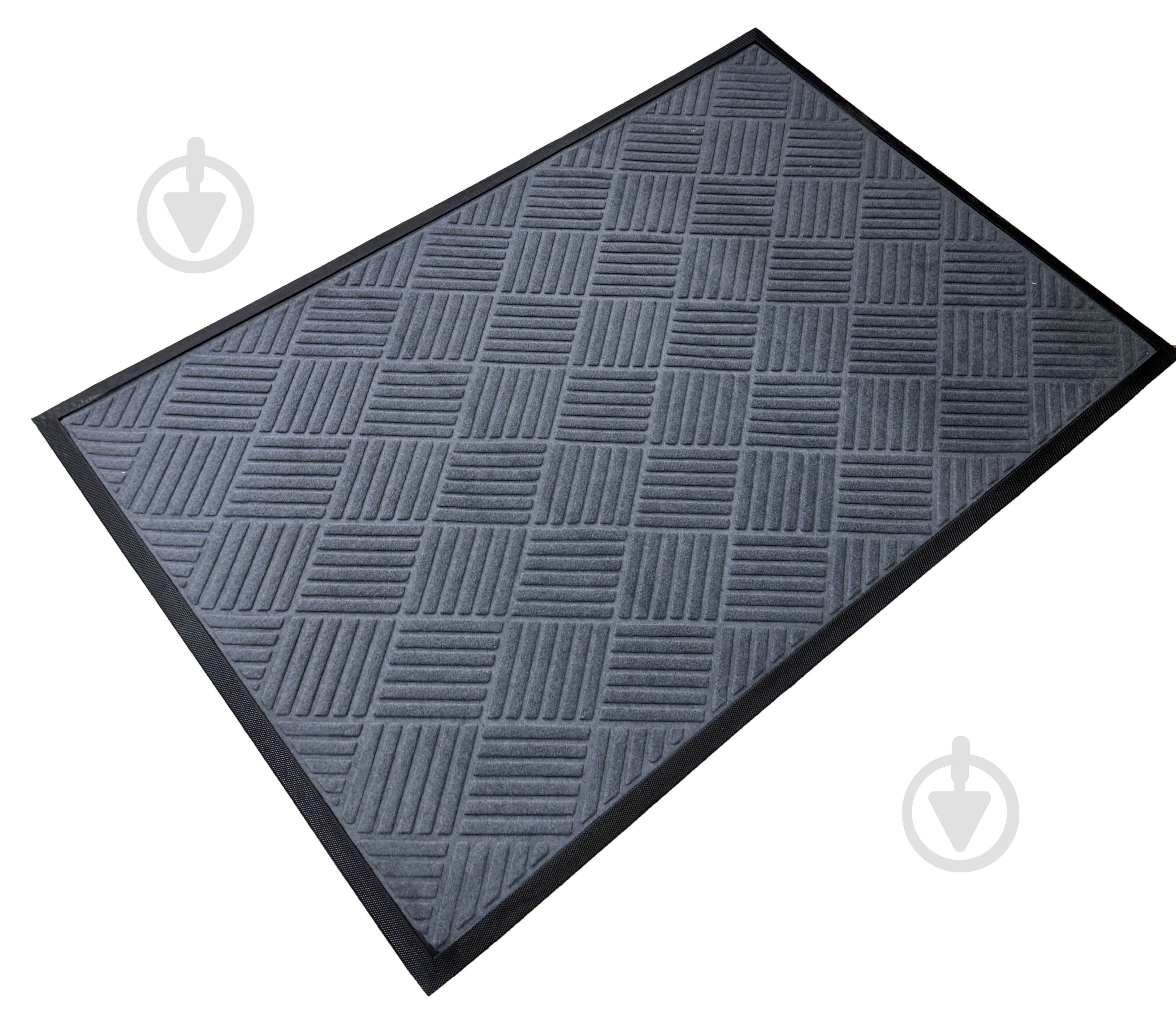 Коврик Relana R23 steel grey 80x120 см - фото 3
