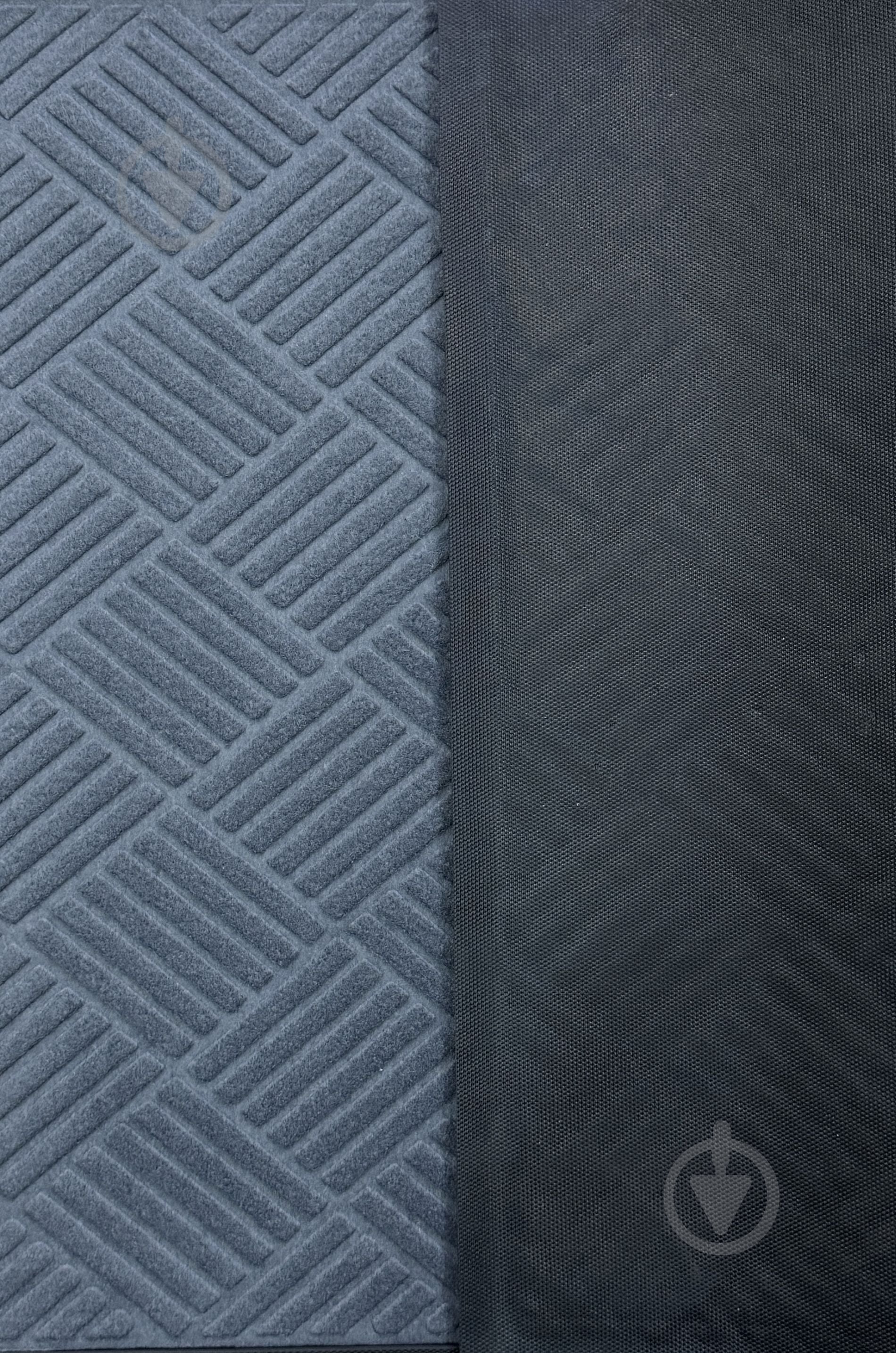 Коврик Relana R23 steel grey 80x120 см - фото 4