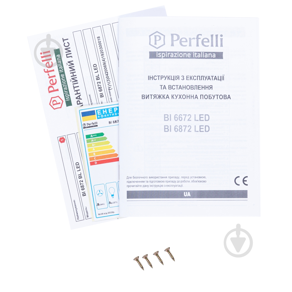 Вытяжка Perfelli BI 6872 BL LED - фото 14