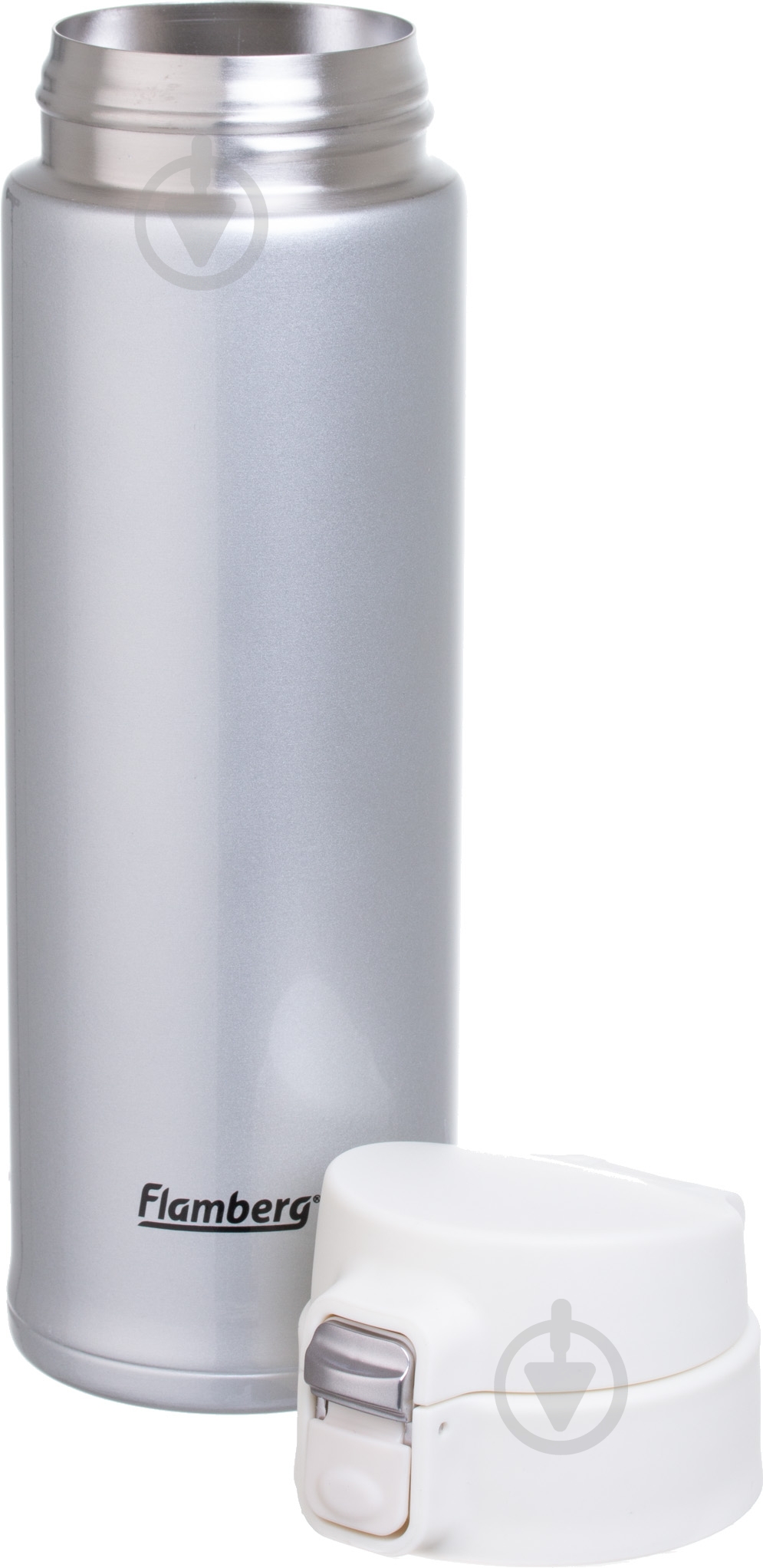 Термочашка Flamberg Straight 480 мл сріблястий - фото 3