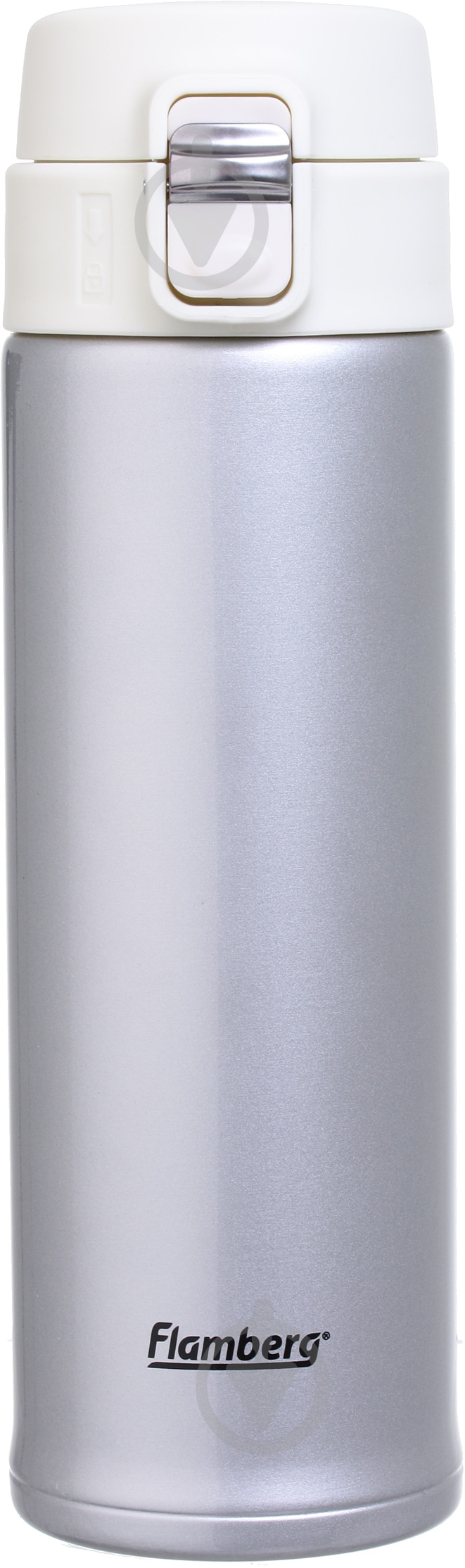 Термочашка Flamberg Straight 480 мл сріблястий - фото 1