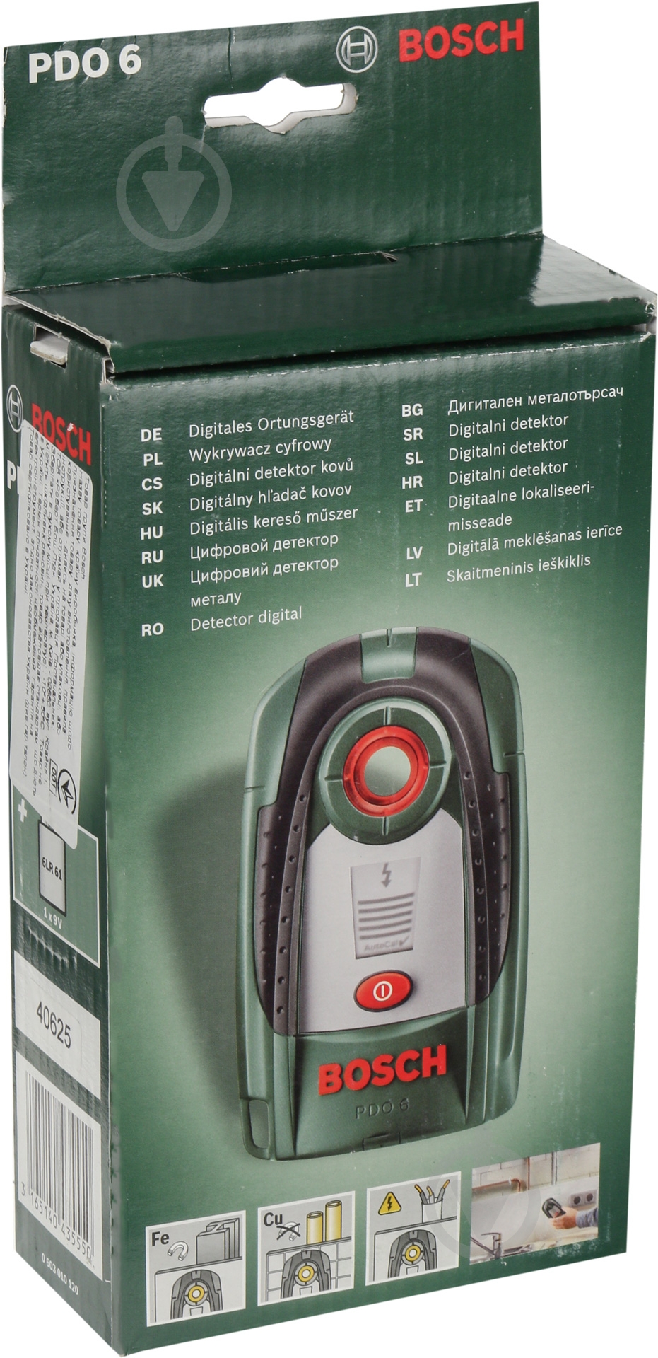 Металлоискатель Bosch PDO 6 0603010120 - фото 4 Металлоискатель Bosch PDO 6 0603010120 - фото 4