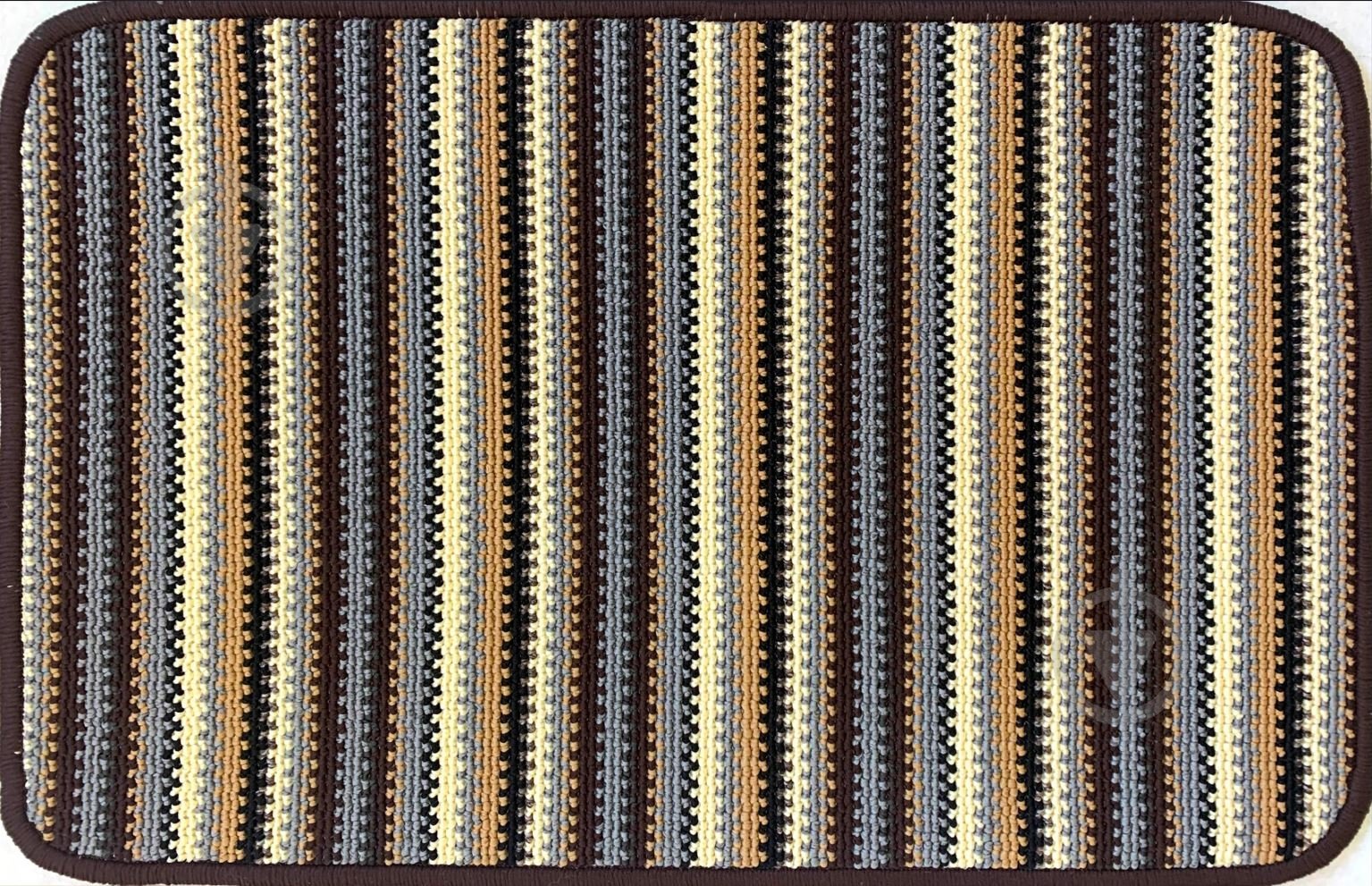 Коврик Елана Multi Brown 60x120 см - фото 1