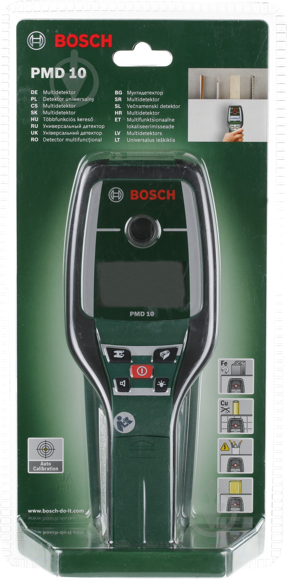 Металлоискатель Bosch   PMD 10 0603681020 - фото 6