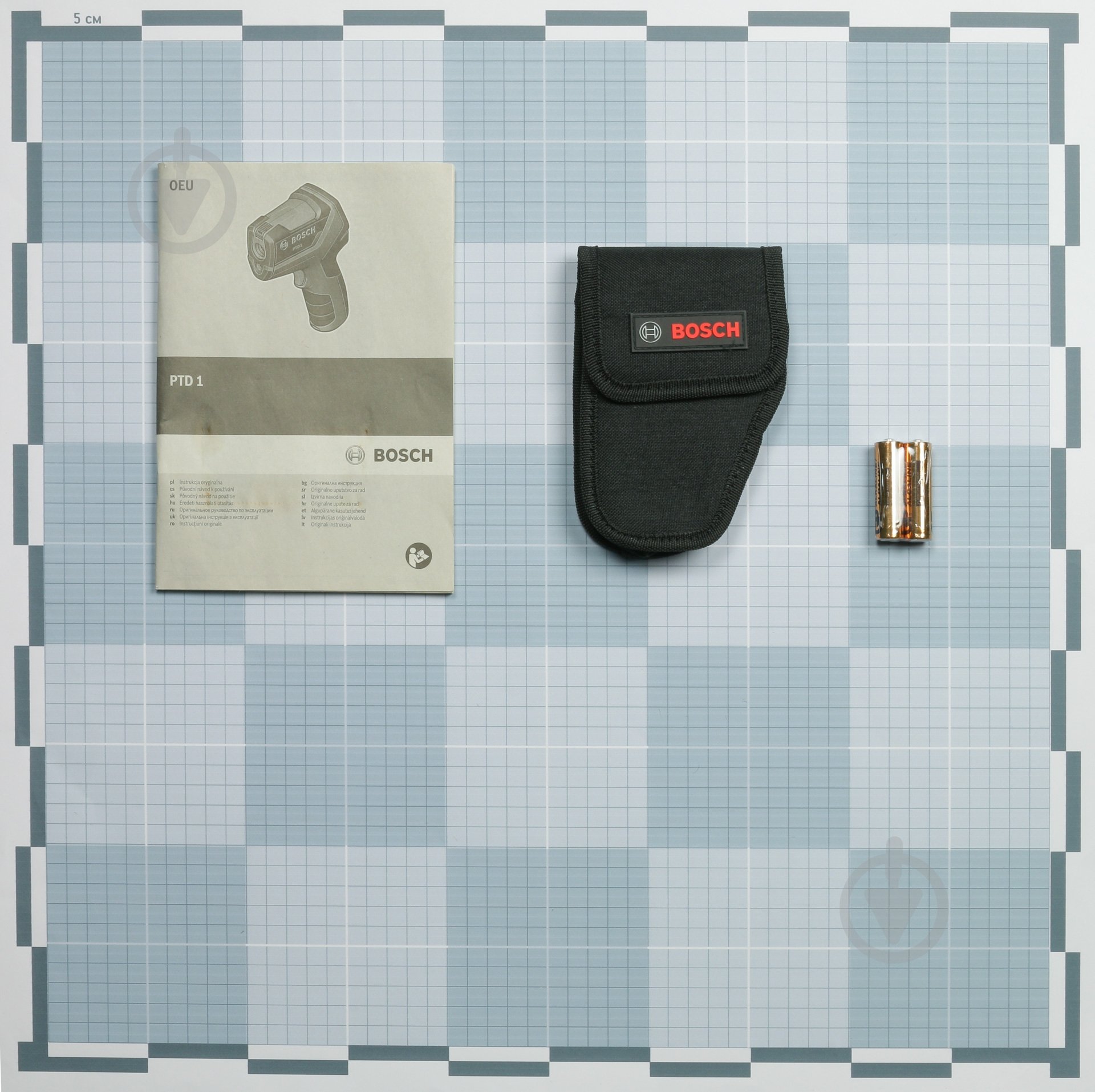 Пирометр (бесконтактный термометр) Bosch PTD 1 0603683020 - фото 5