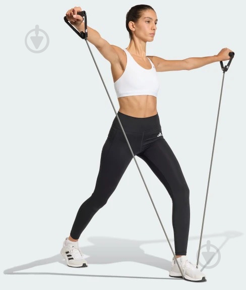 Бра Adidas OPT ESS MS BRA KA4731 р.M белый - фото 5