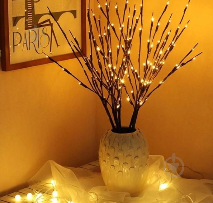 Led-подсветка Berger Ветка декоративная Led 20xкоричневый 2002-LS-20 Warm - фото 3