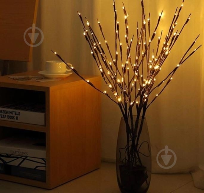 Led-подсветка Berger Ветка декоративная Led 20xкоричневый 2002-LS-20 Warm - фото 4