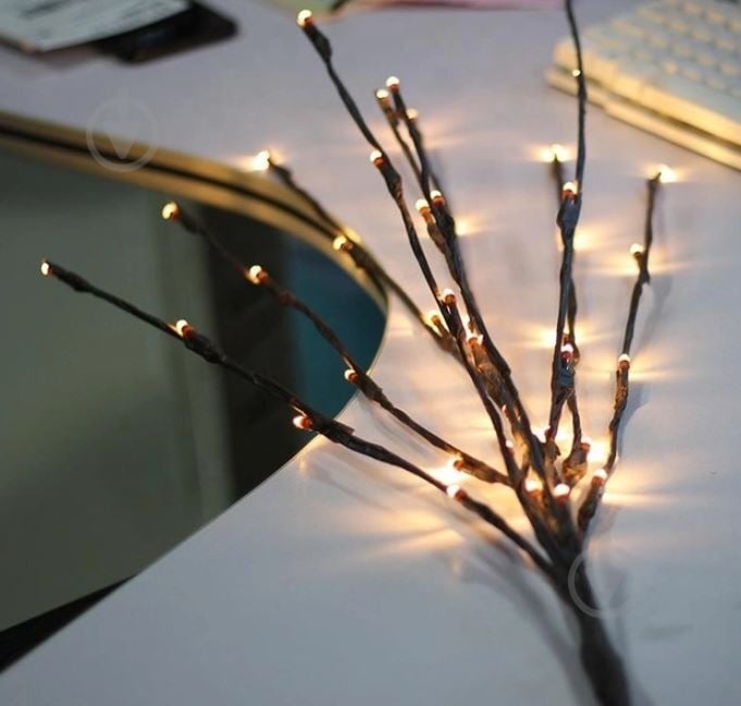 Led-подсветка Berger Ветка декоративная Led 20xкоричневый 2002-LS-20 Warm - фото 6