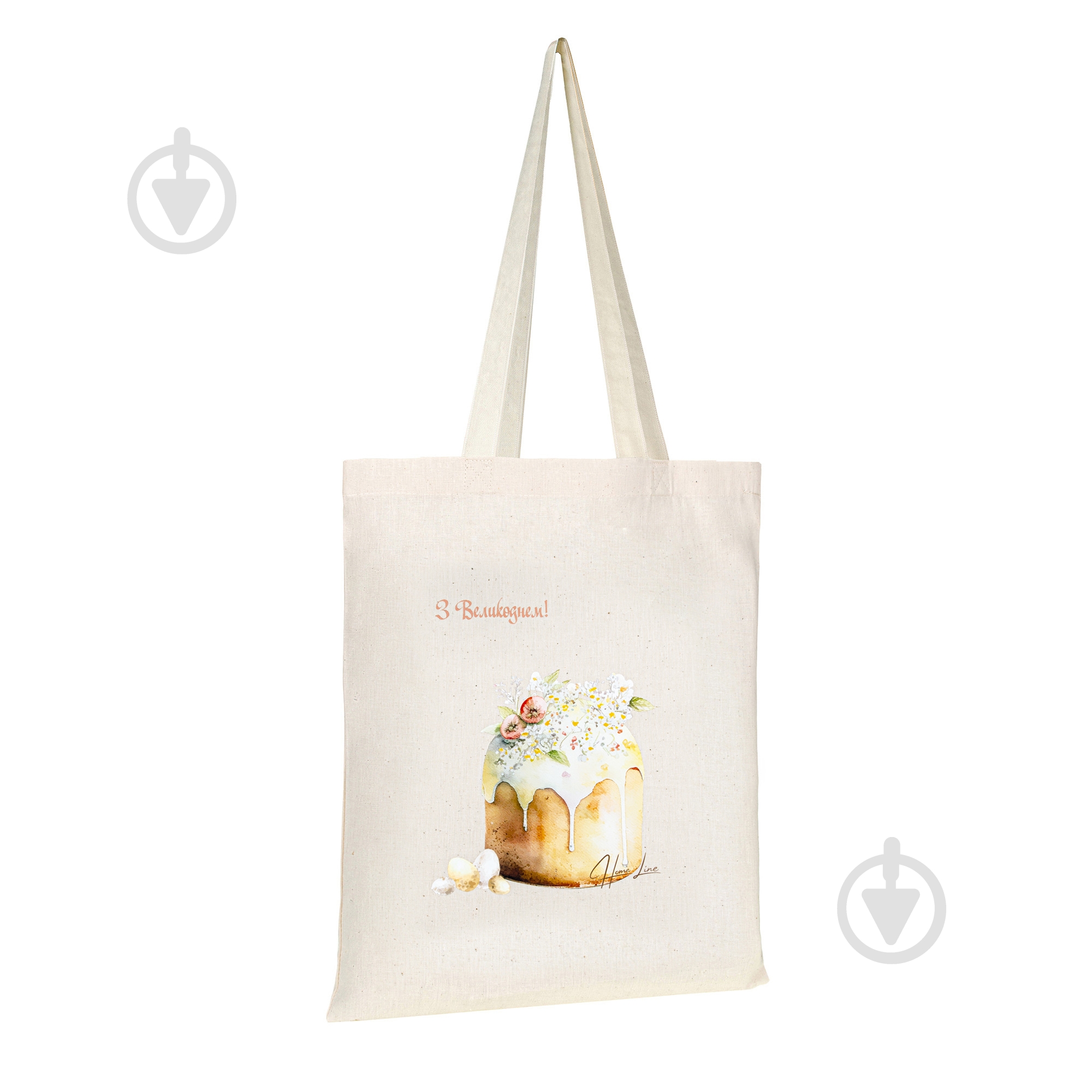 Сумка-шоппер HAPPY EASTER С Пасхой Homeline - фото 1 Сумка-шоппер HAPPY EASTER С Пасхой Homeline - фото 1