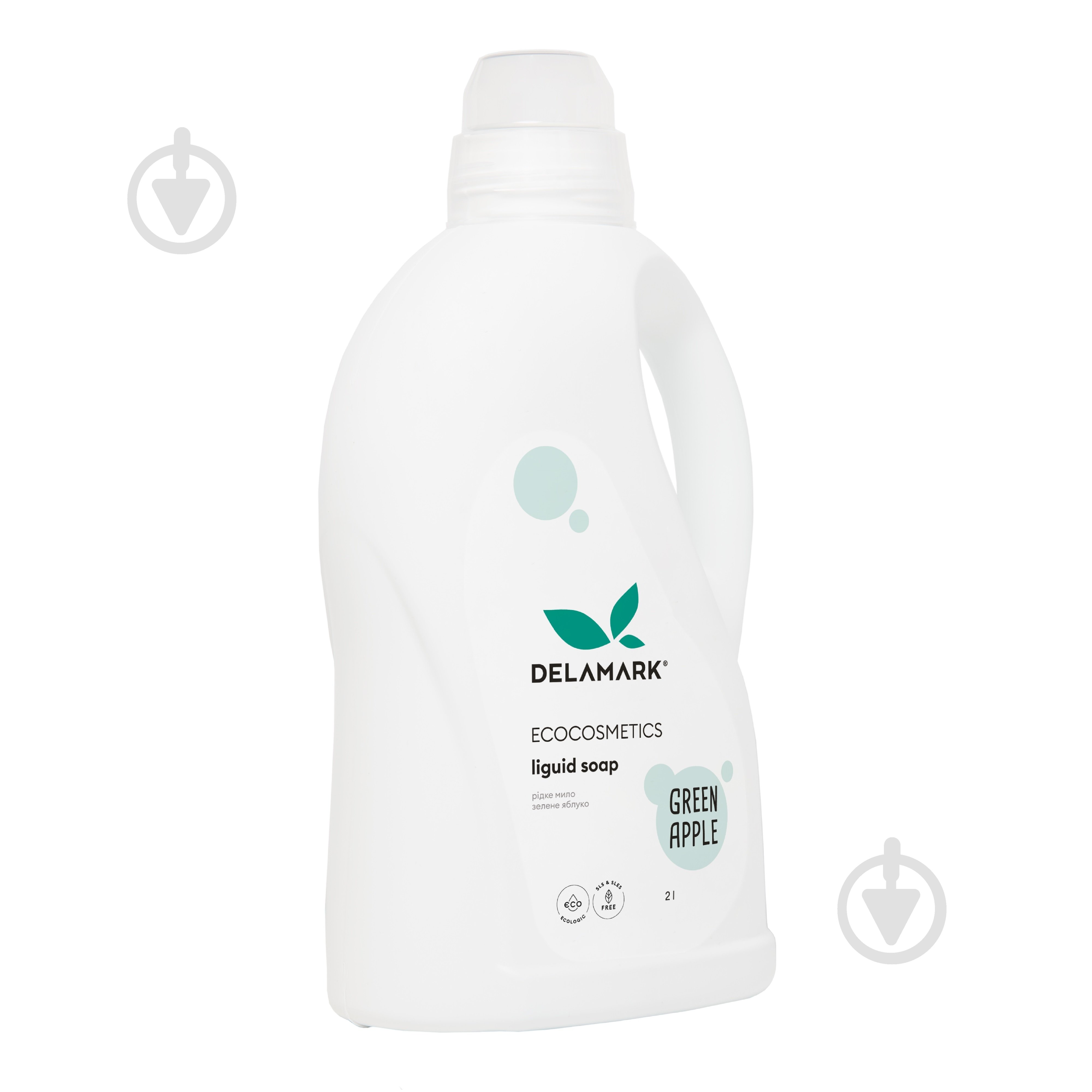 Жидкое мыло DeLaMark Зеленое яблоко 2 л - фото 1
