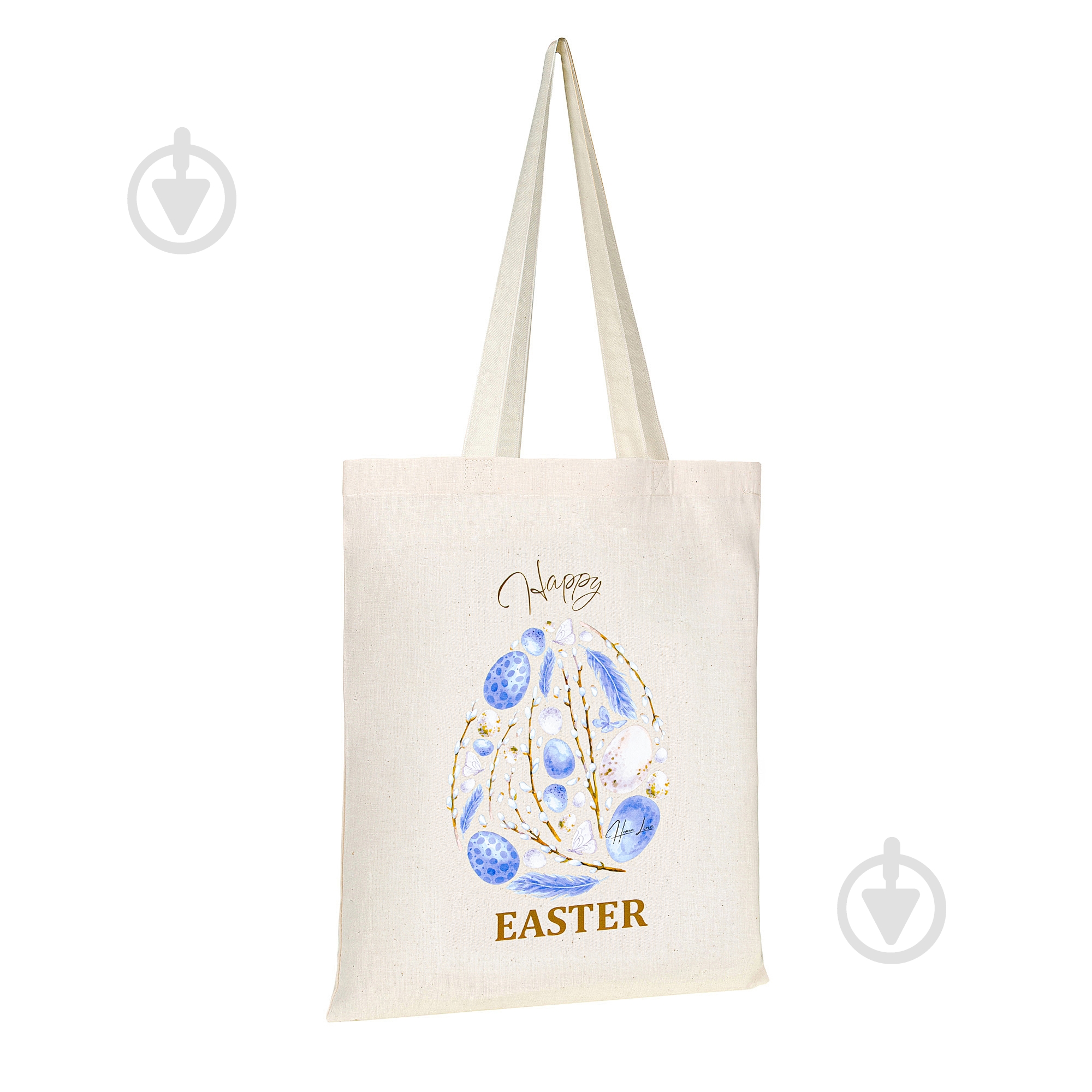 Сумка-шоппер HAPPY EASTER Пасхальное яйцо Homeline - фото 1