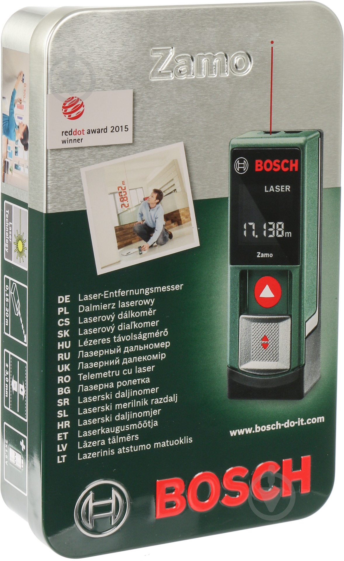 Дальномер лазерный Bosch Zamo 0603672421 - фото 4