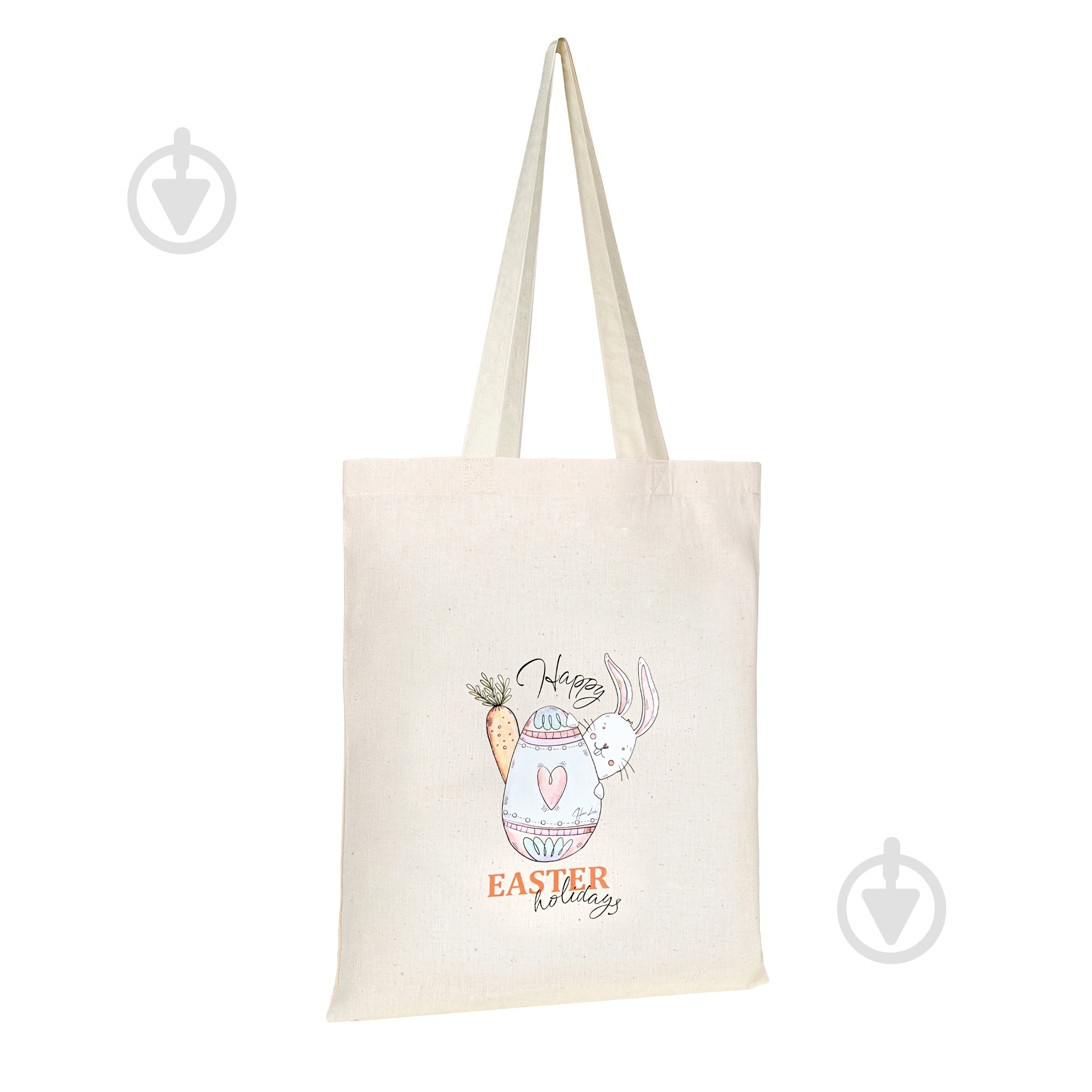 Сумка-шоппер HAPPY EASTER Пасхальный заяц Homeline - фото 1