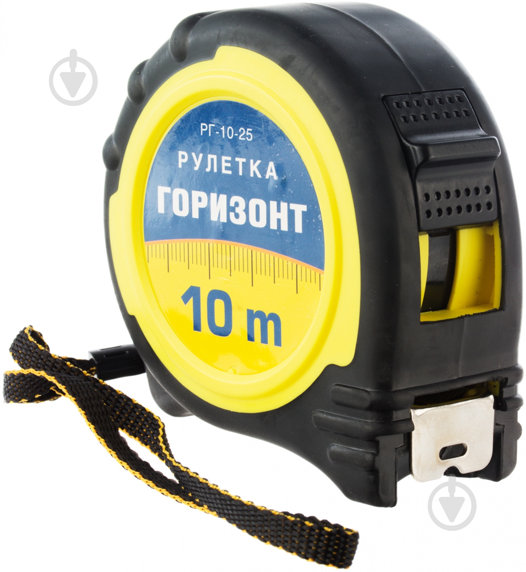 Рулетка Центроинструмент Горизонт РГ-10-25 10 м x 25 мм - фото 1