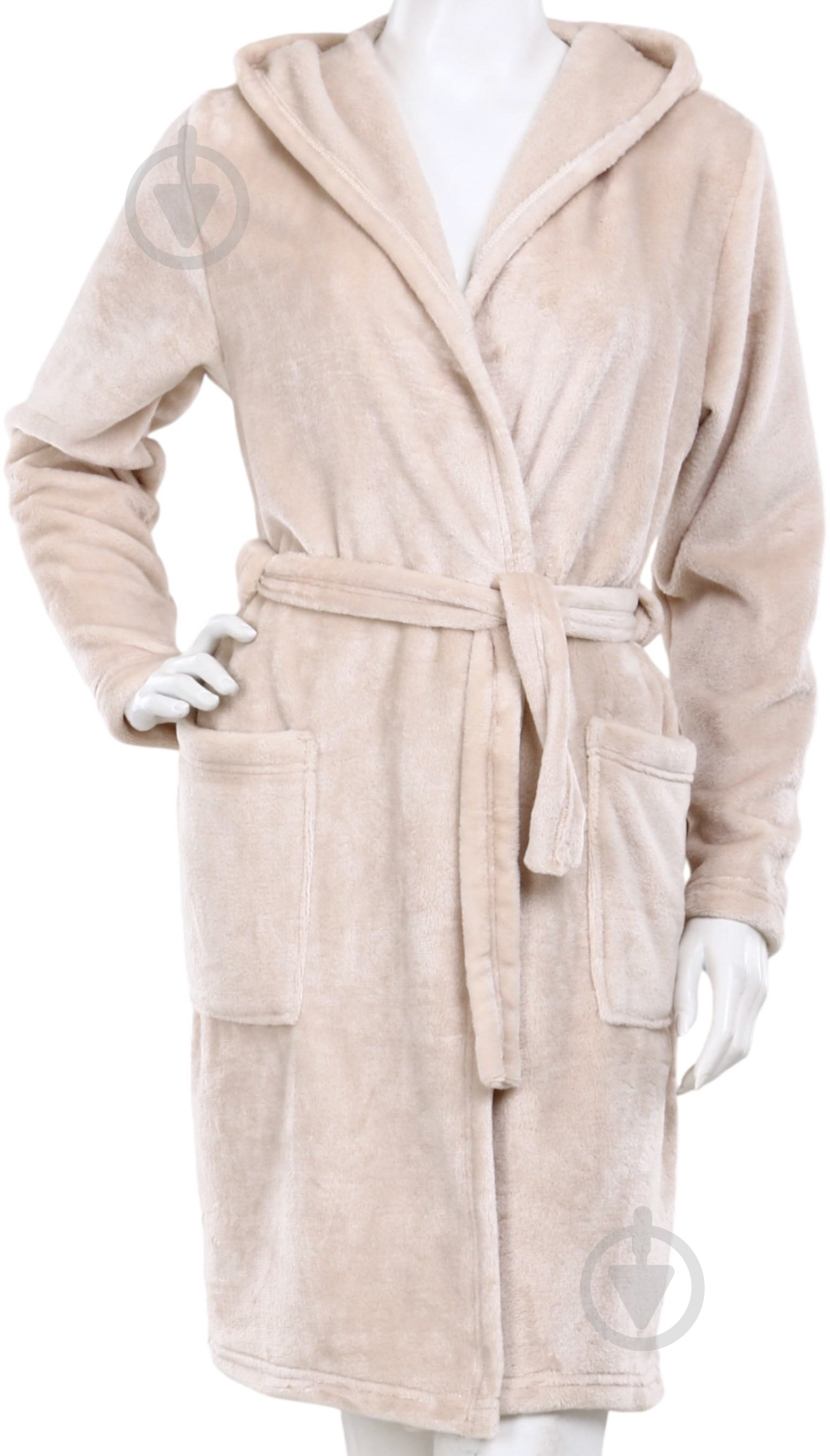 Халат La Nuit микрофибра TAPIOCA в упаковке р. S бежевый - фото 1