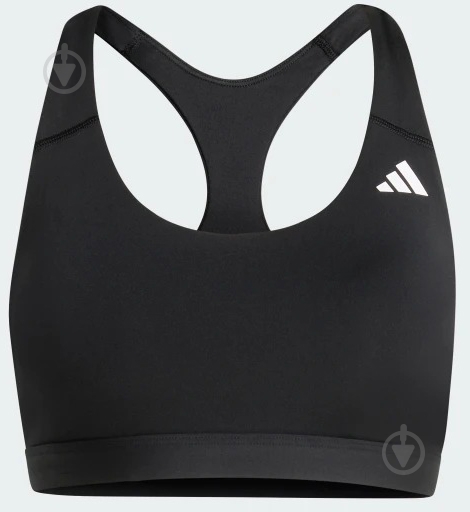 Бра Adidas OPT ESS MS BRA JN6892 р.S чорний - фото 1