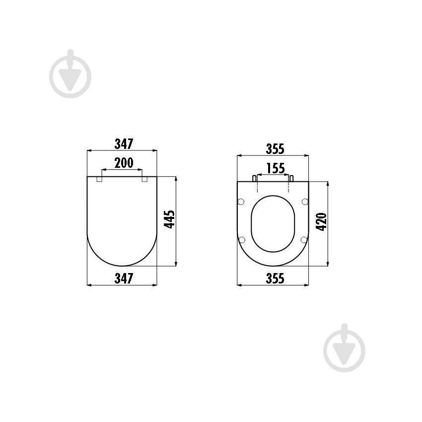 Унитаз-компакт CREAVIT Creavit LARA (черный) - фото 4 Унитаз-компакт CREAVIT Creavit LARA (черный) - фото 4