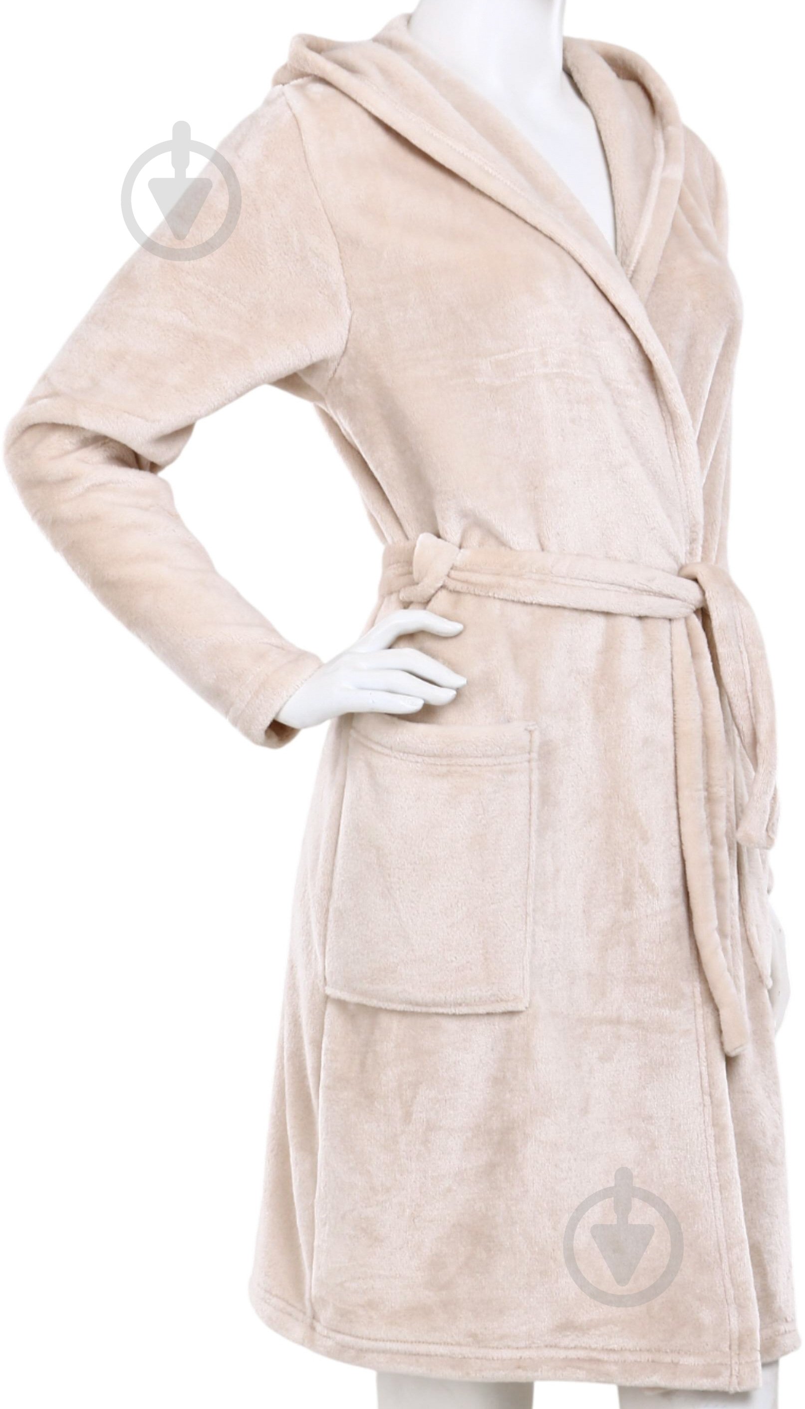 Халат La Nuit микрофибра TAPIOCA в упаковке р. M бежевый - фото 2 Халат La Nuit микрофибра TAPIOCA в упаковке р. M бежевый - фото 2